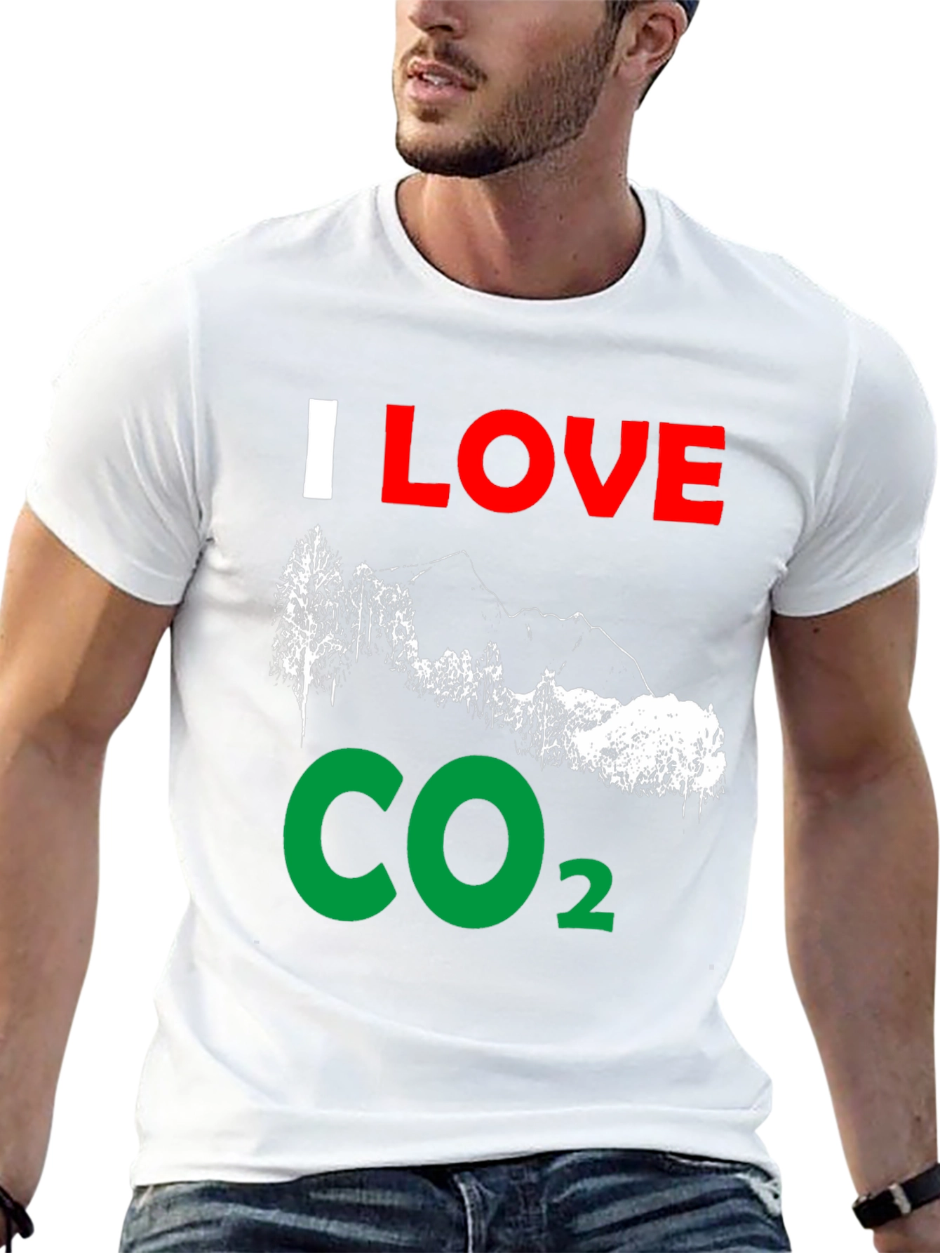 I LOVE CO2 T-Shirt Climate Change Tee