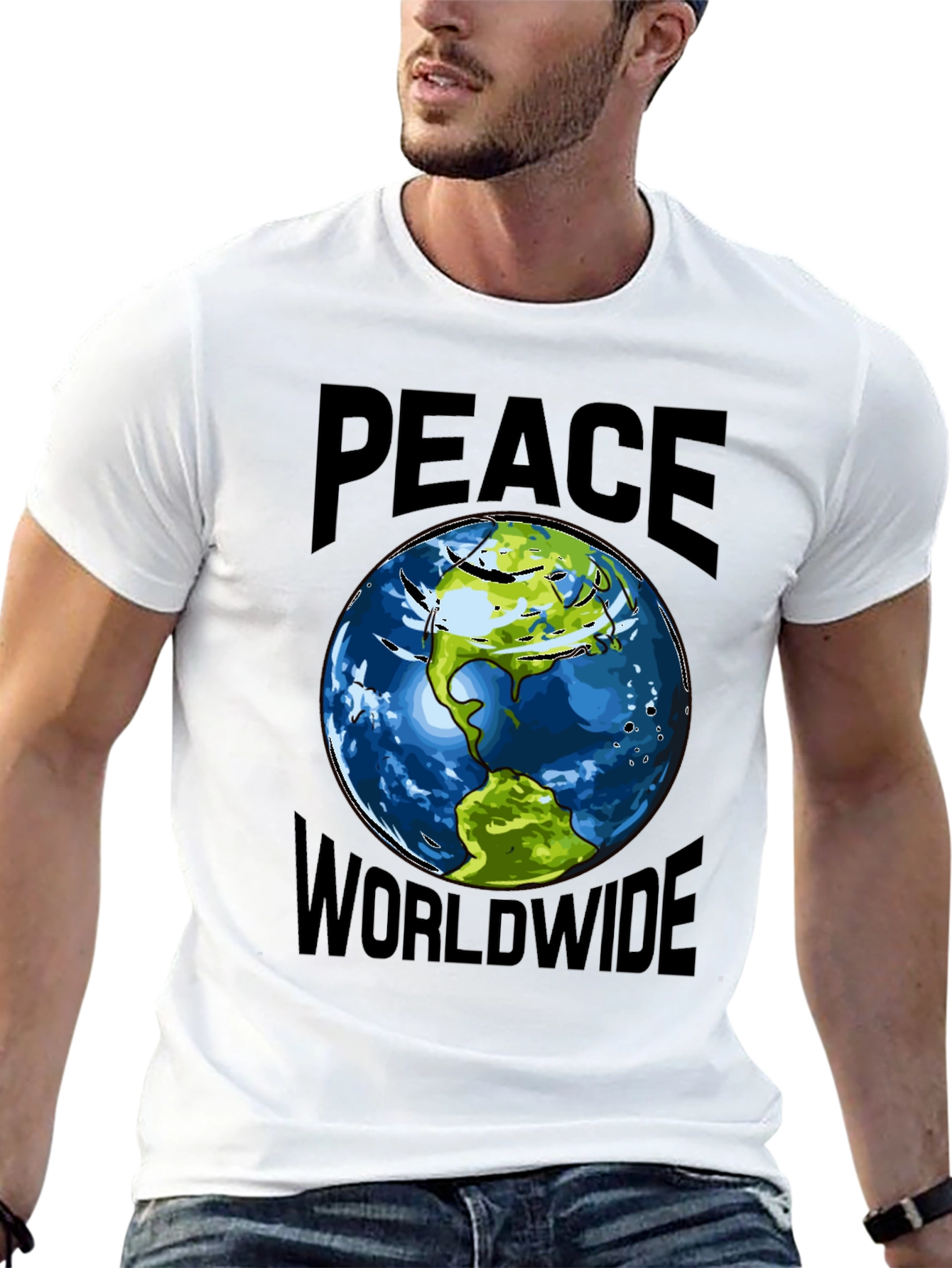 Peace Worldwide Graphic T-Shirt