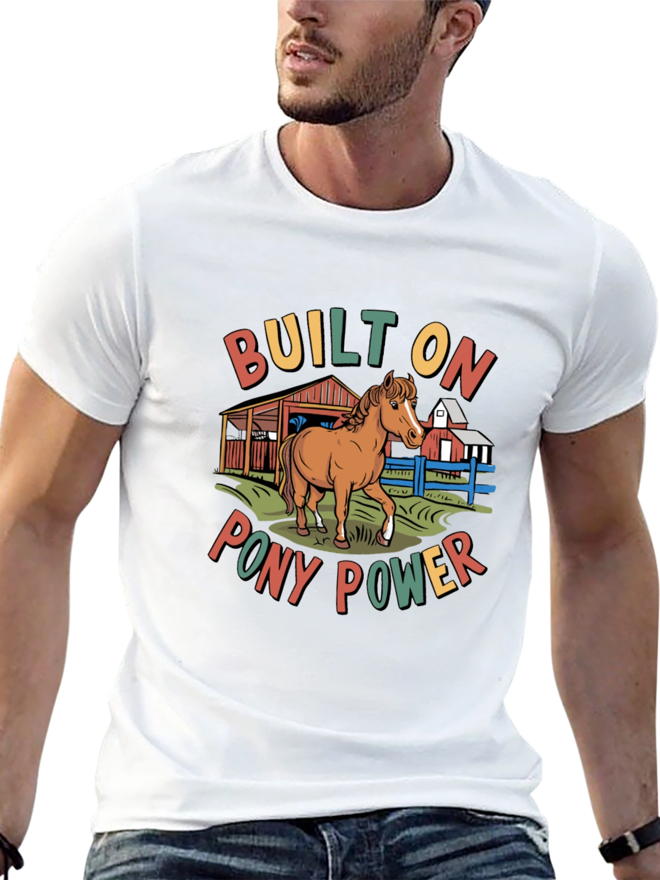 Built on Pony Power Graphic Tee
