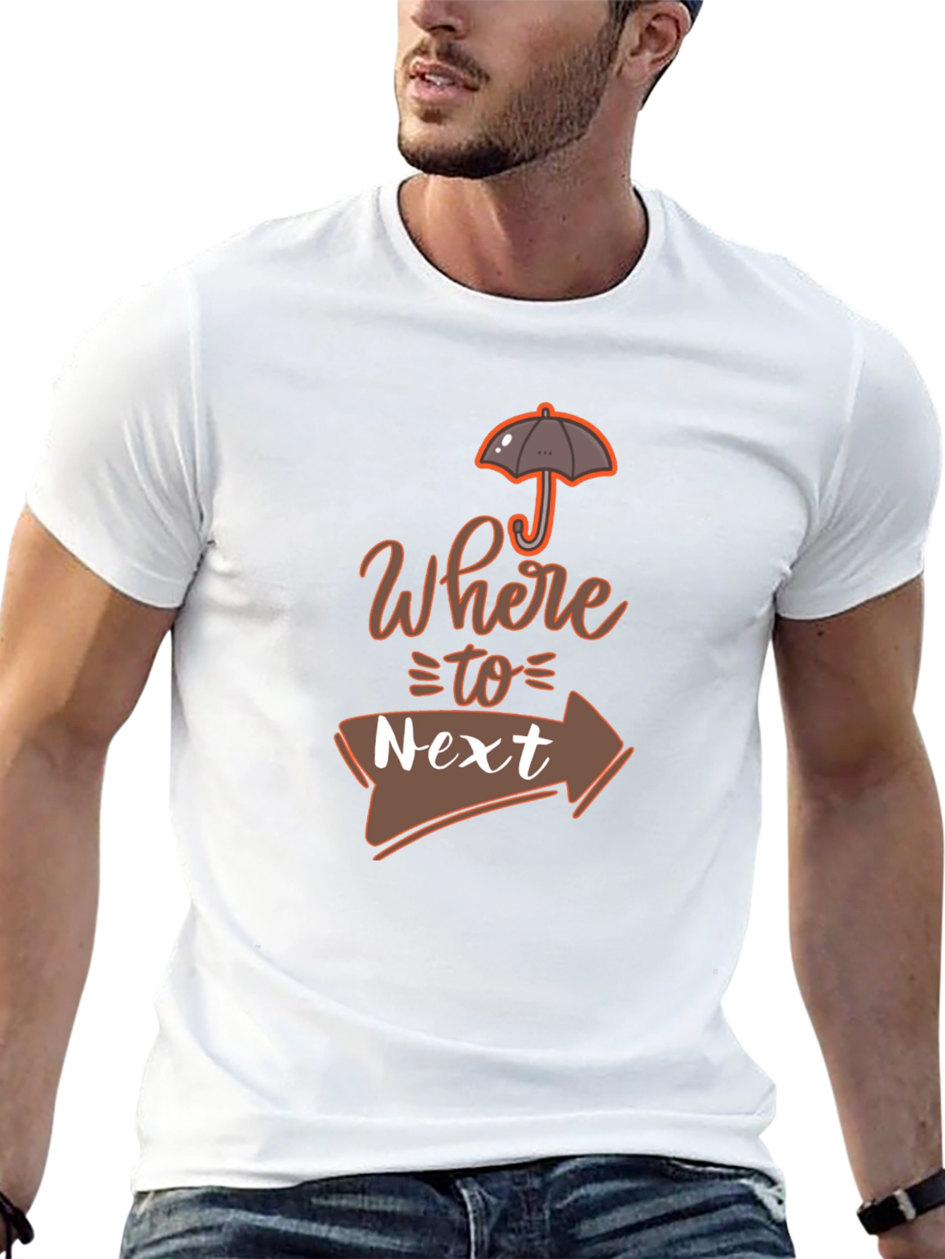 Where To Next Graphic T-Shirt