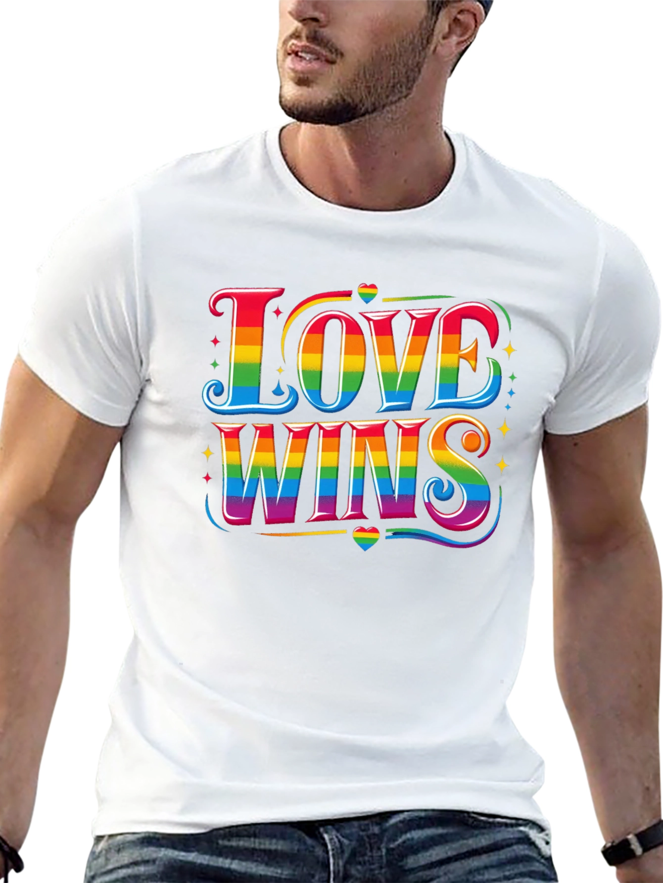 Love Wins Pride Rainbow T-Shirt