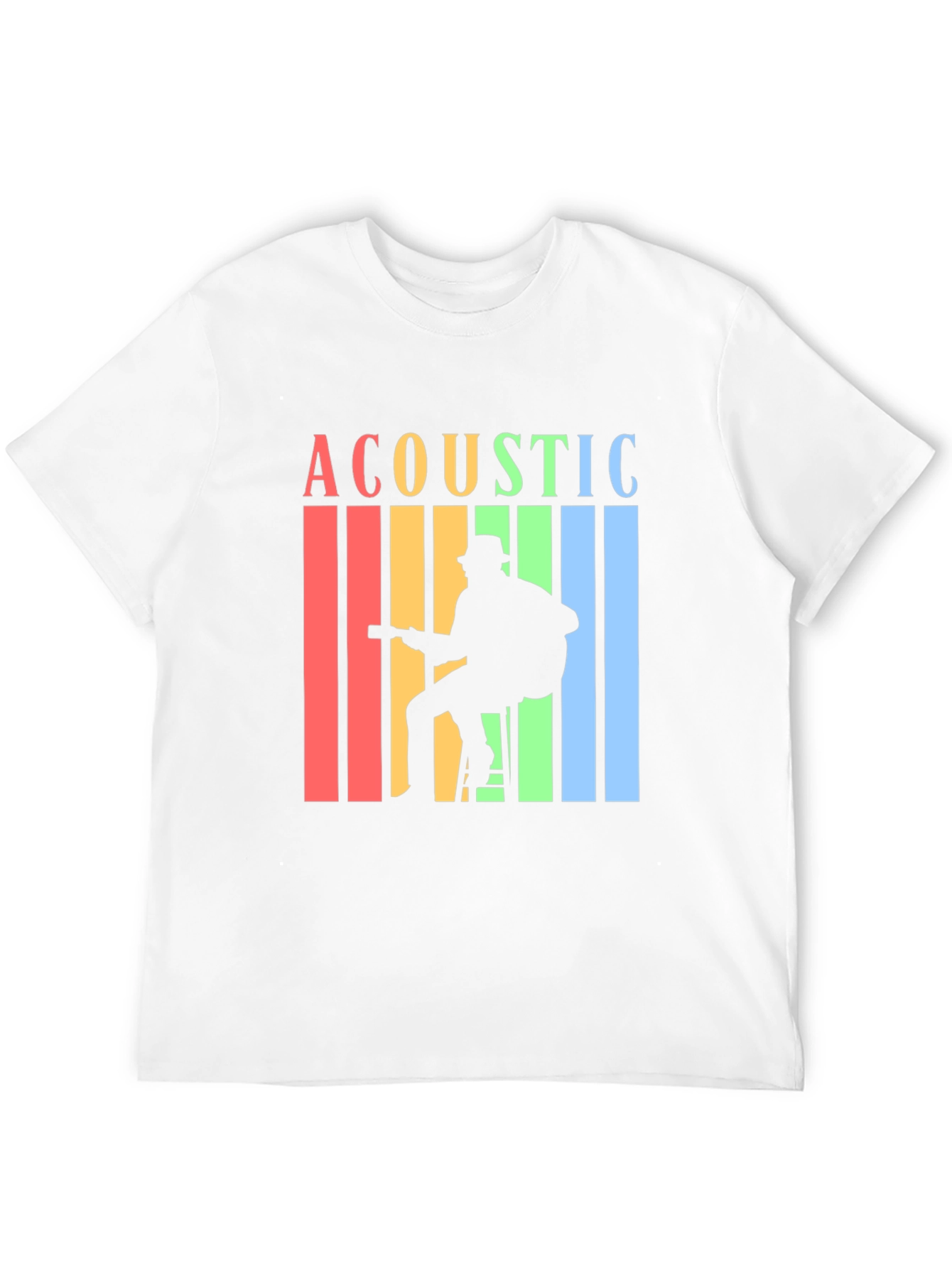 Acoustic Guitarist Graphic T-Shirt