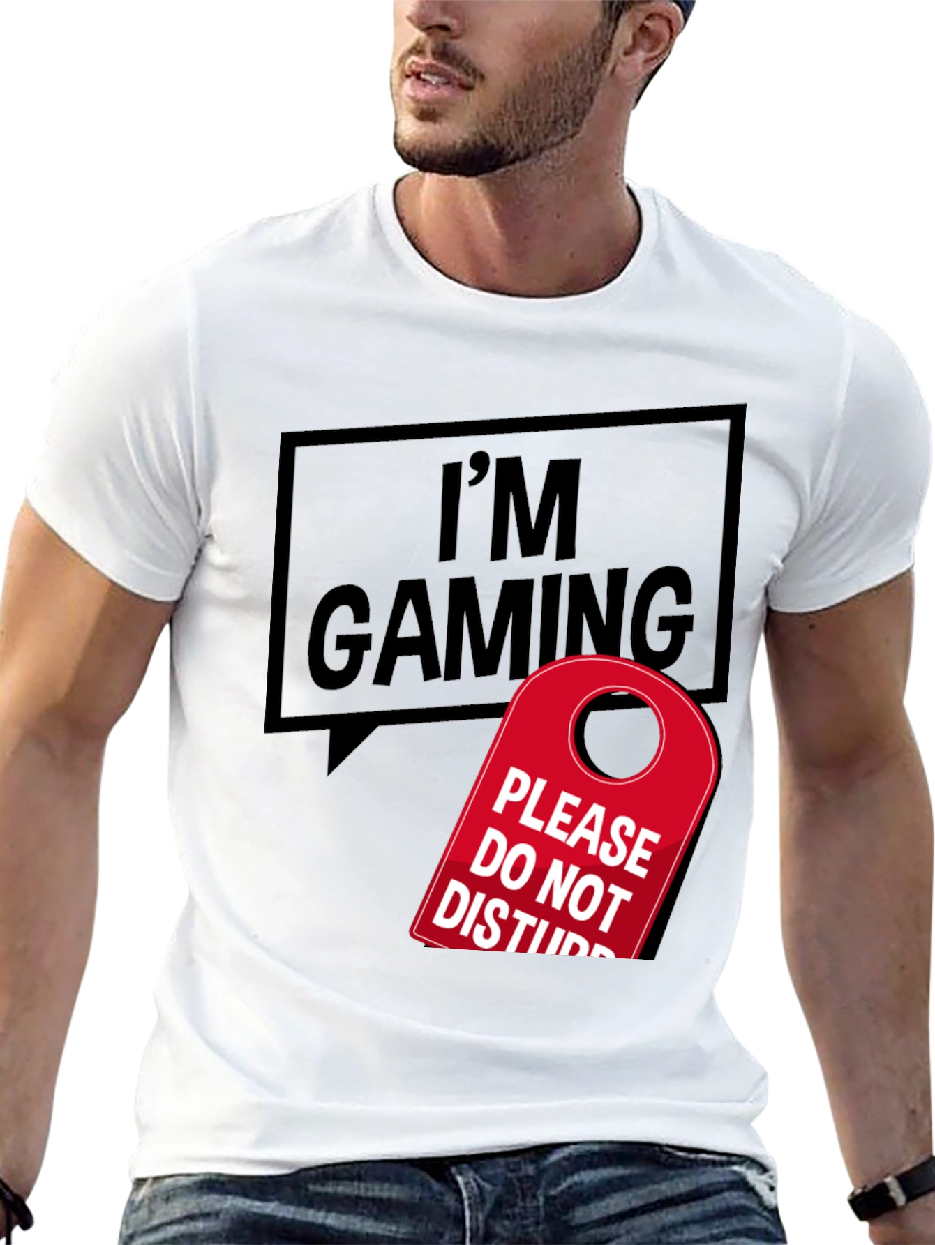 Im Gaming T-Shirt - Do Not Disturb Gamer Tee