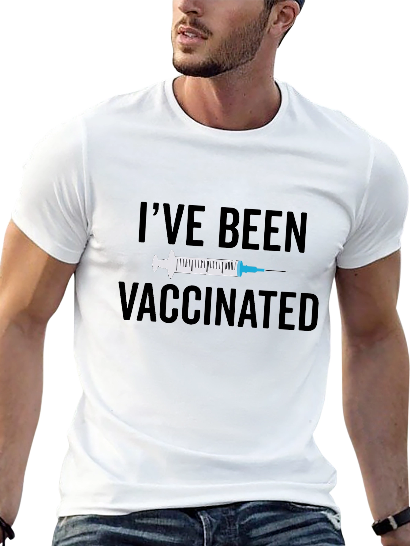 Ive Been Vaccinated Black T-Shirt
