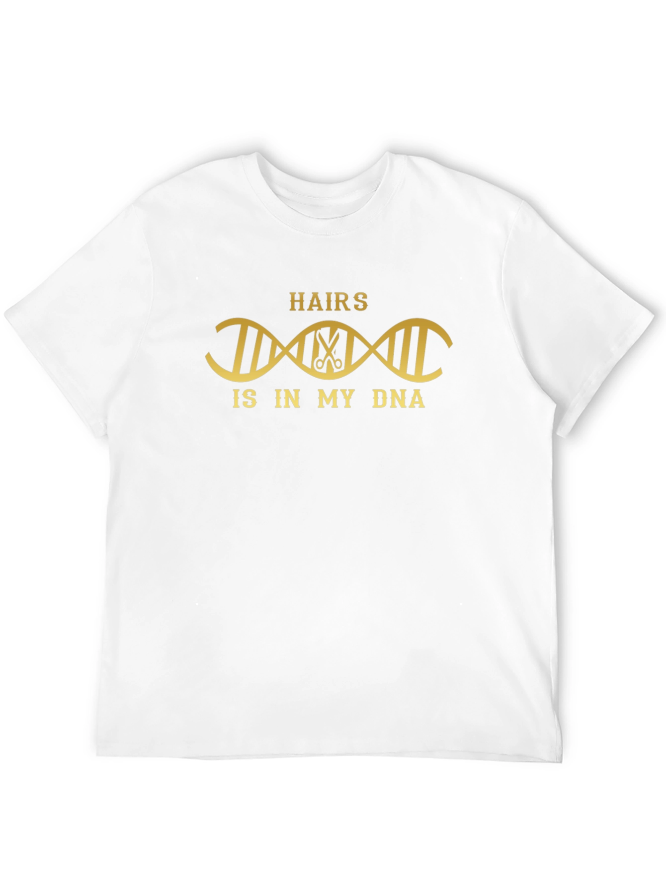 Hairs is in my DNA T-Shirt - Black