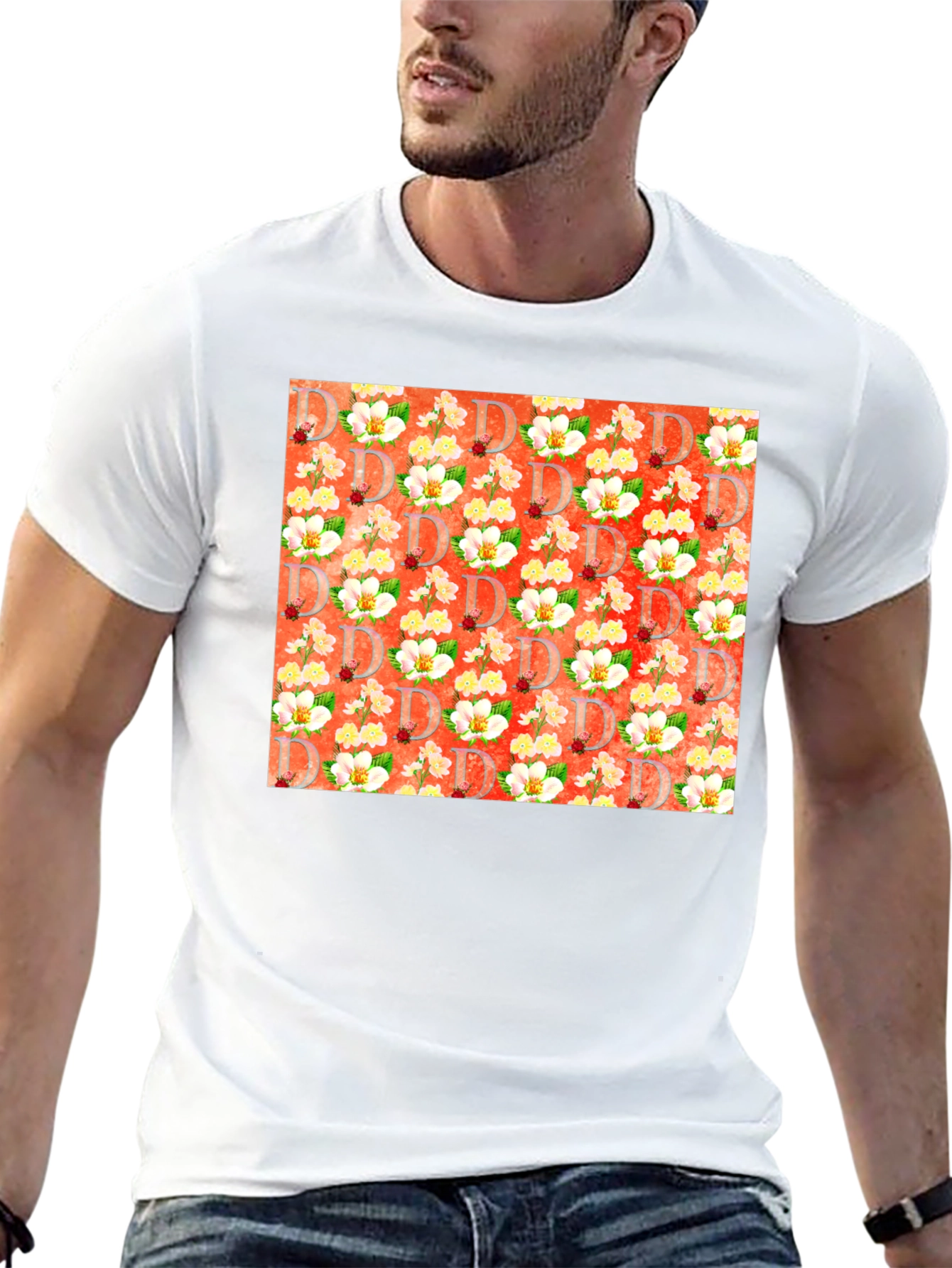 Floral Patterned T-Shirt