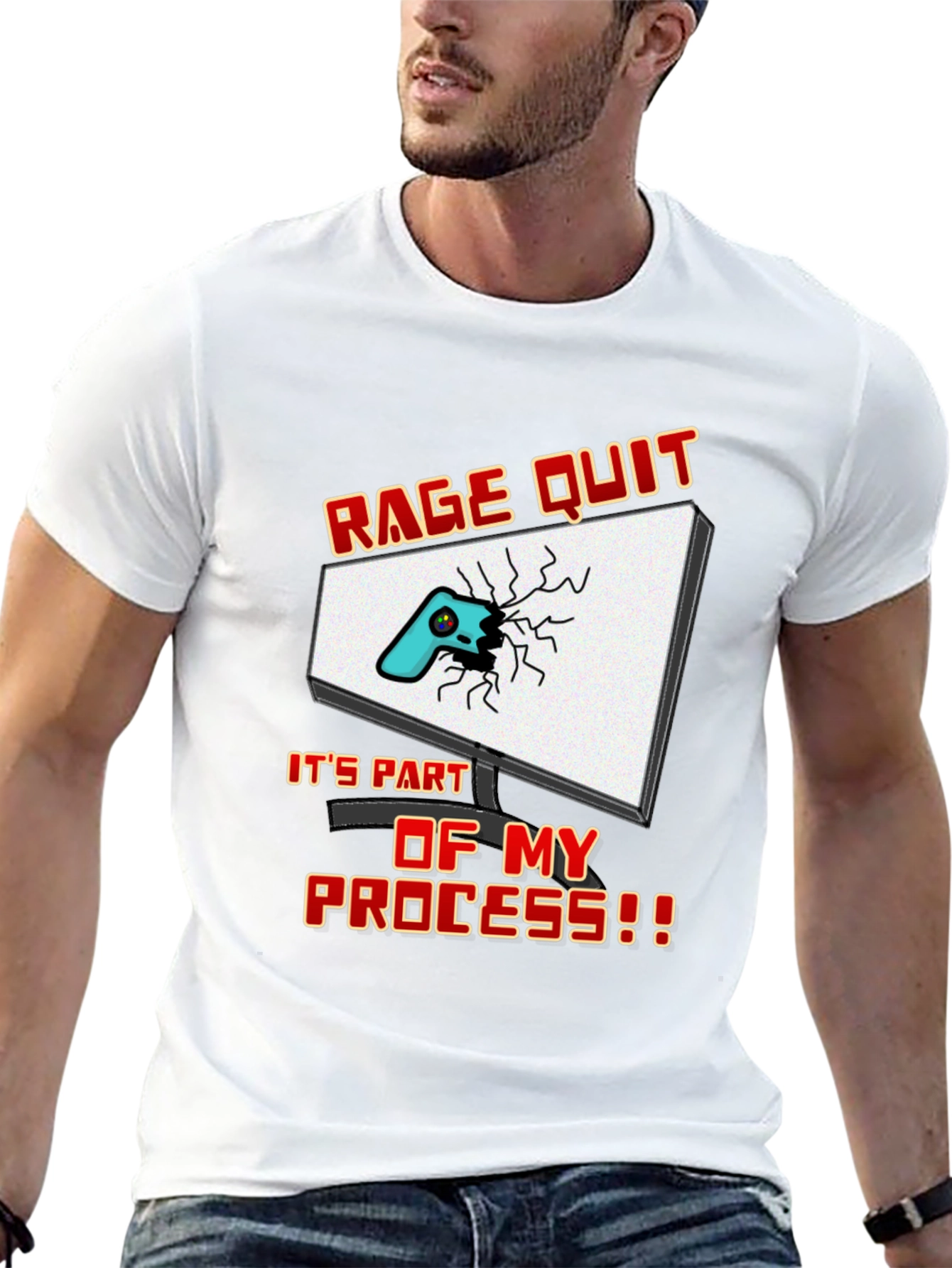 Rage Quit T-Shirt - Funny Gamer Tee