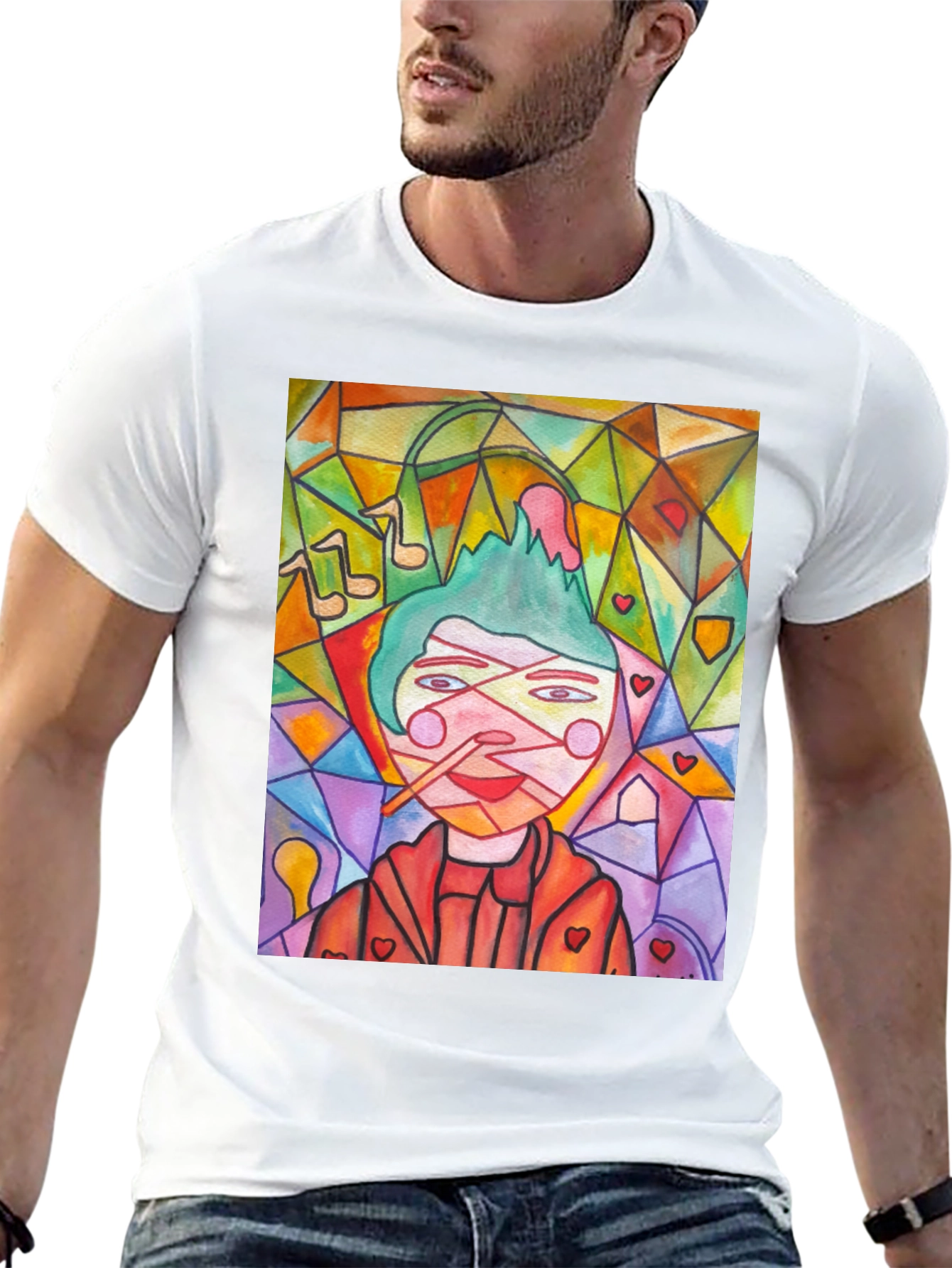 Abstract Art T-Shirt - Unique Design