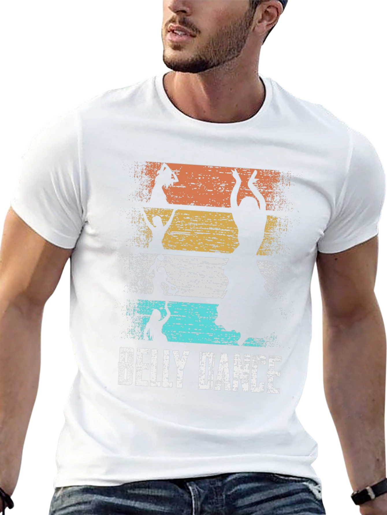 Belly Dance Silhouette Graphic Tee - Unisex