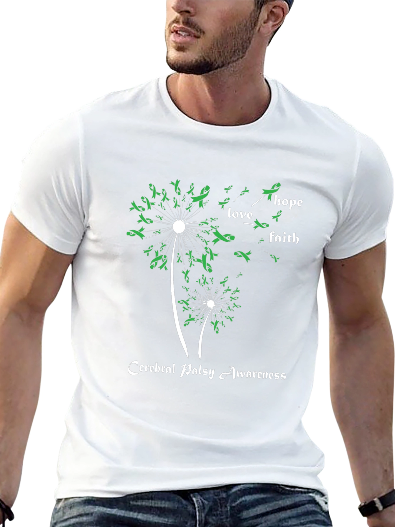 Cerebral Palsy Awareness Ribbon Dandelion T-Shirt