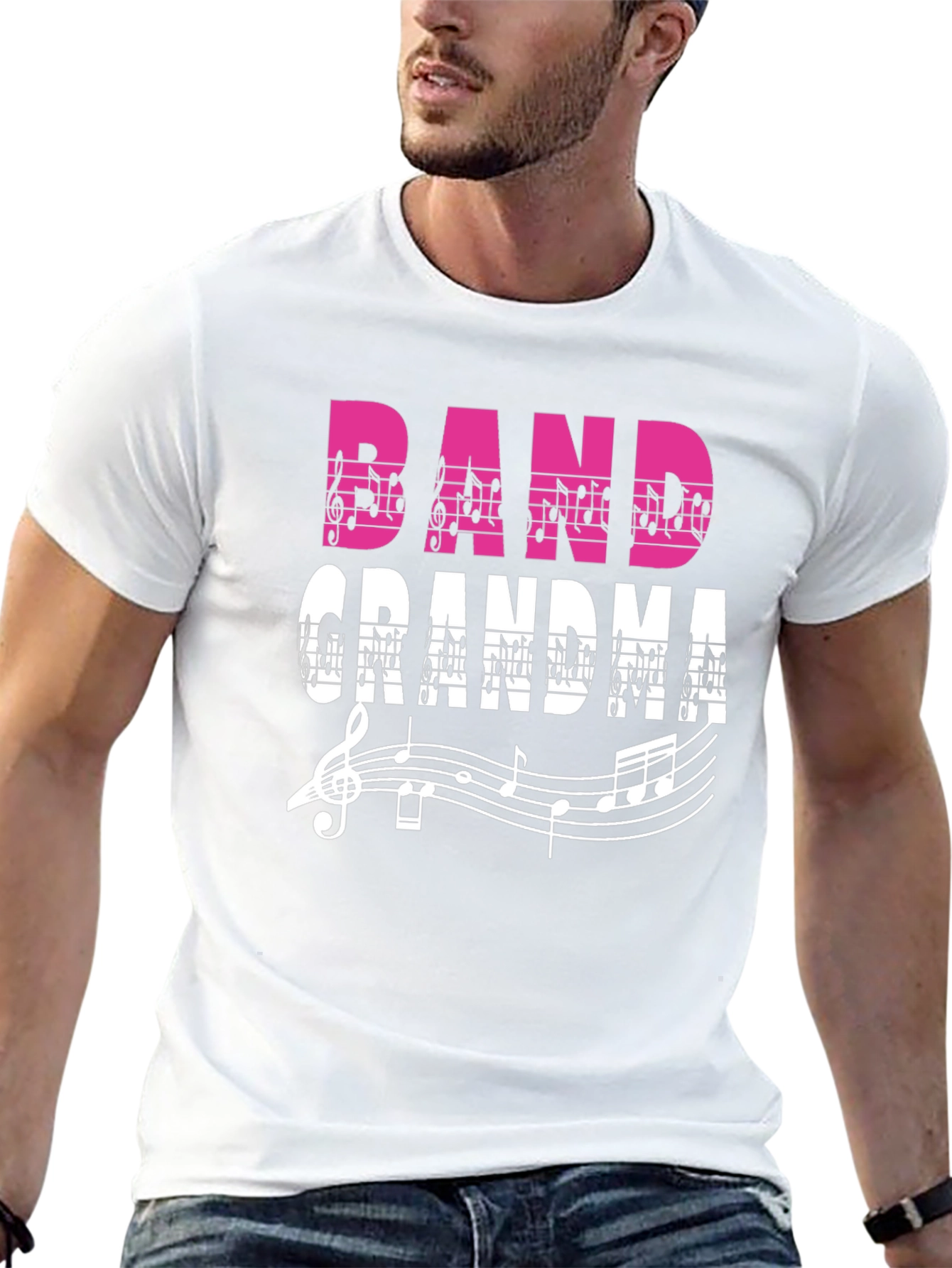 Band Grandma Music Note T-Shirt