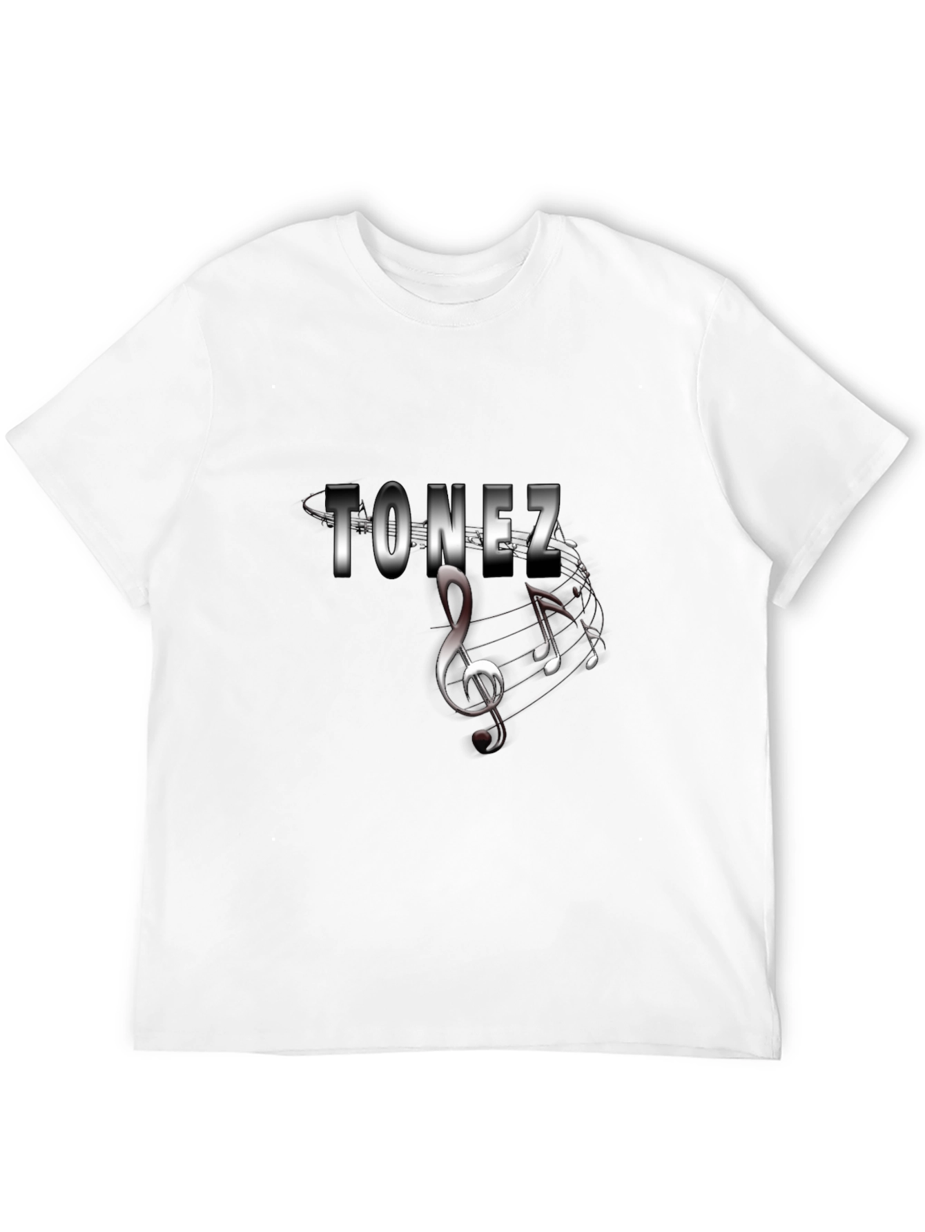 Tonez Musical T-Shirt - Black Graphic Tee