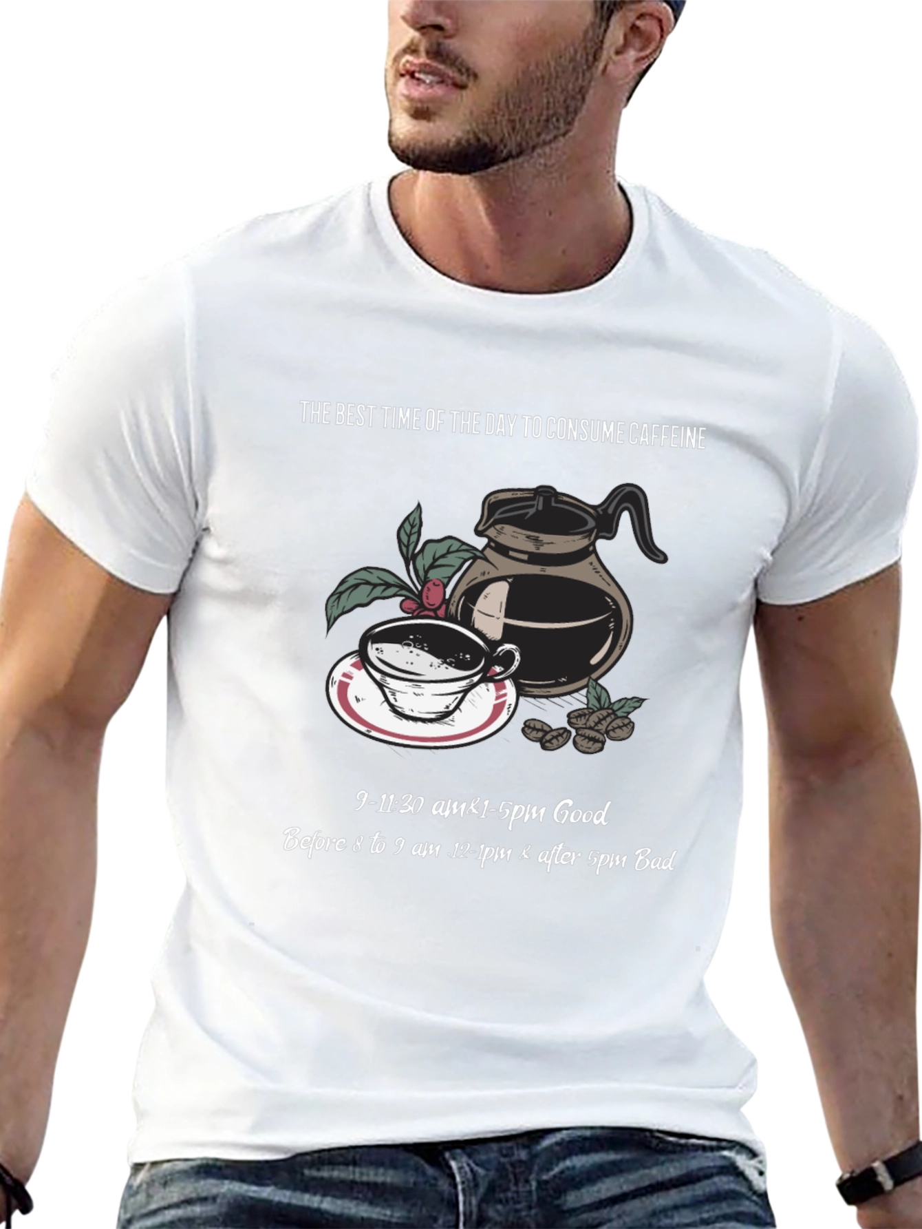 Best Time for Caffeine T-Shirt