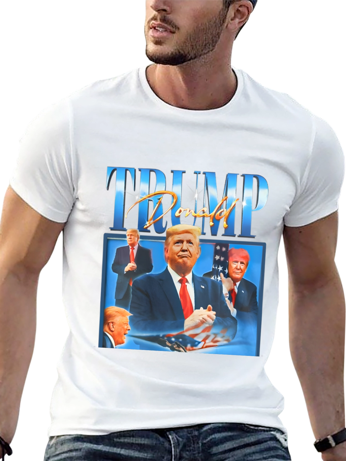 Trump Donald Graphic T-Shirt - Black
