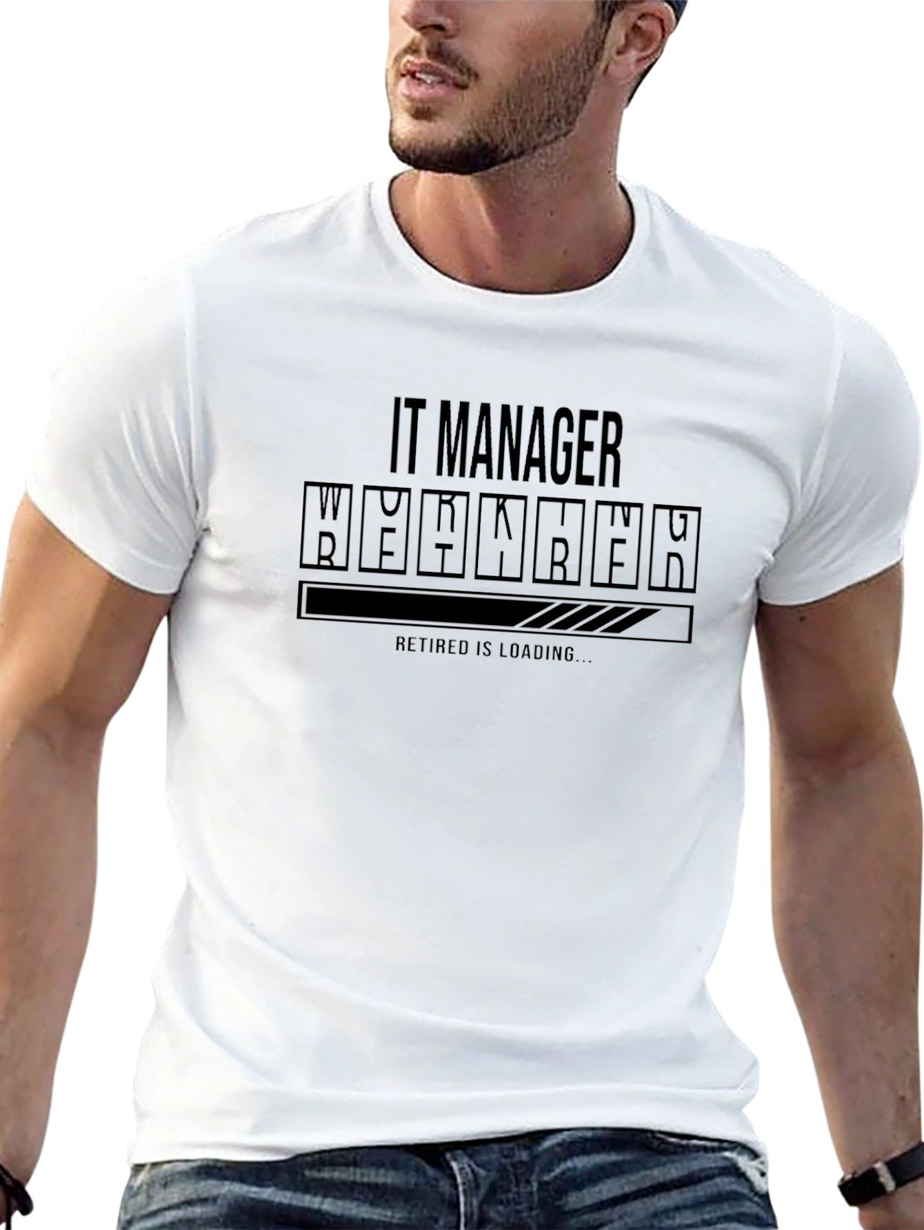 IT Manager Retirement Loading T-Shirt