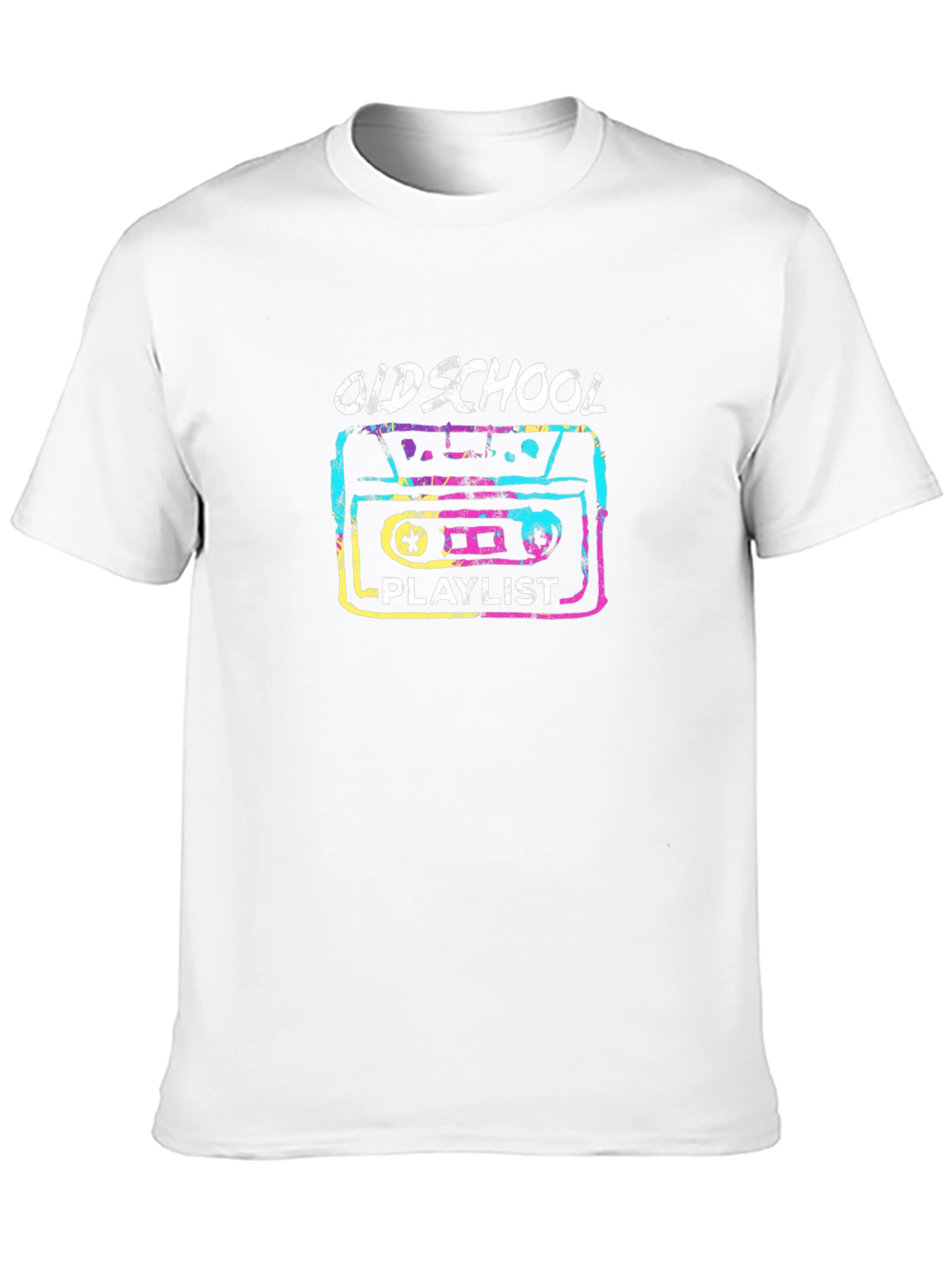 Oldschool Playlist Graphic T-Shirt