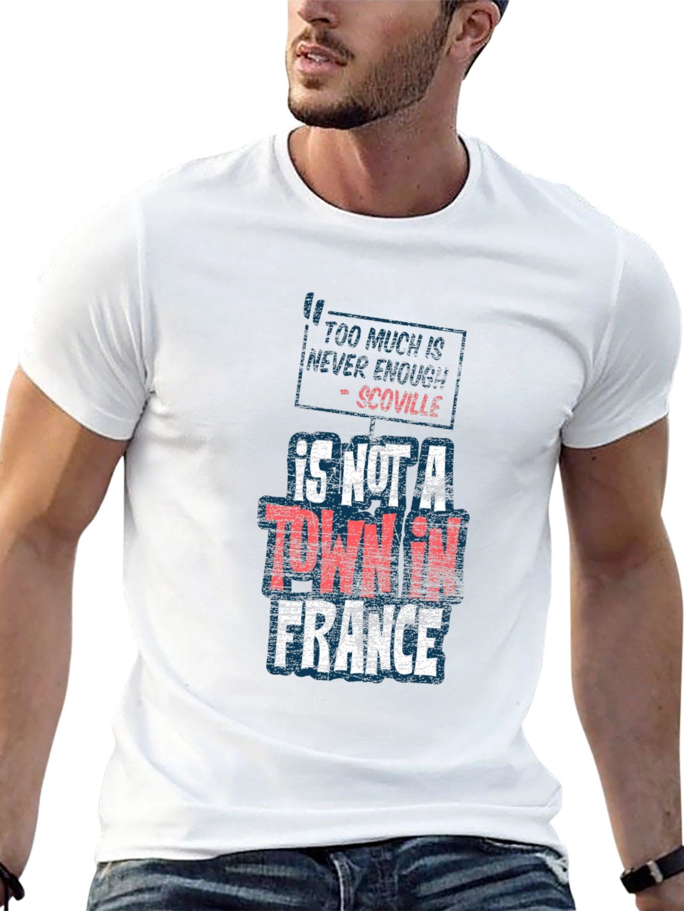 Too Much Is Never Enough Scoville Funny T-Shirt