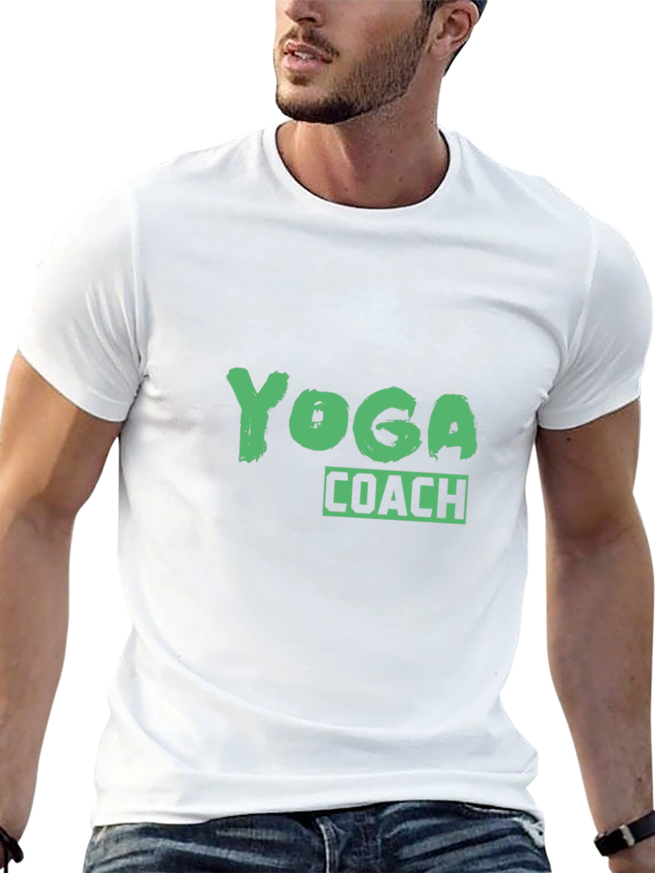 Yoga Coach Black T-Shirt