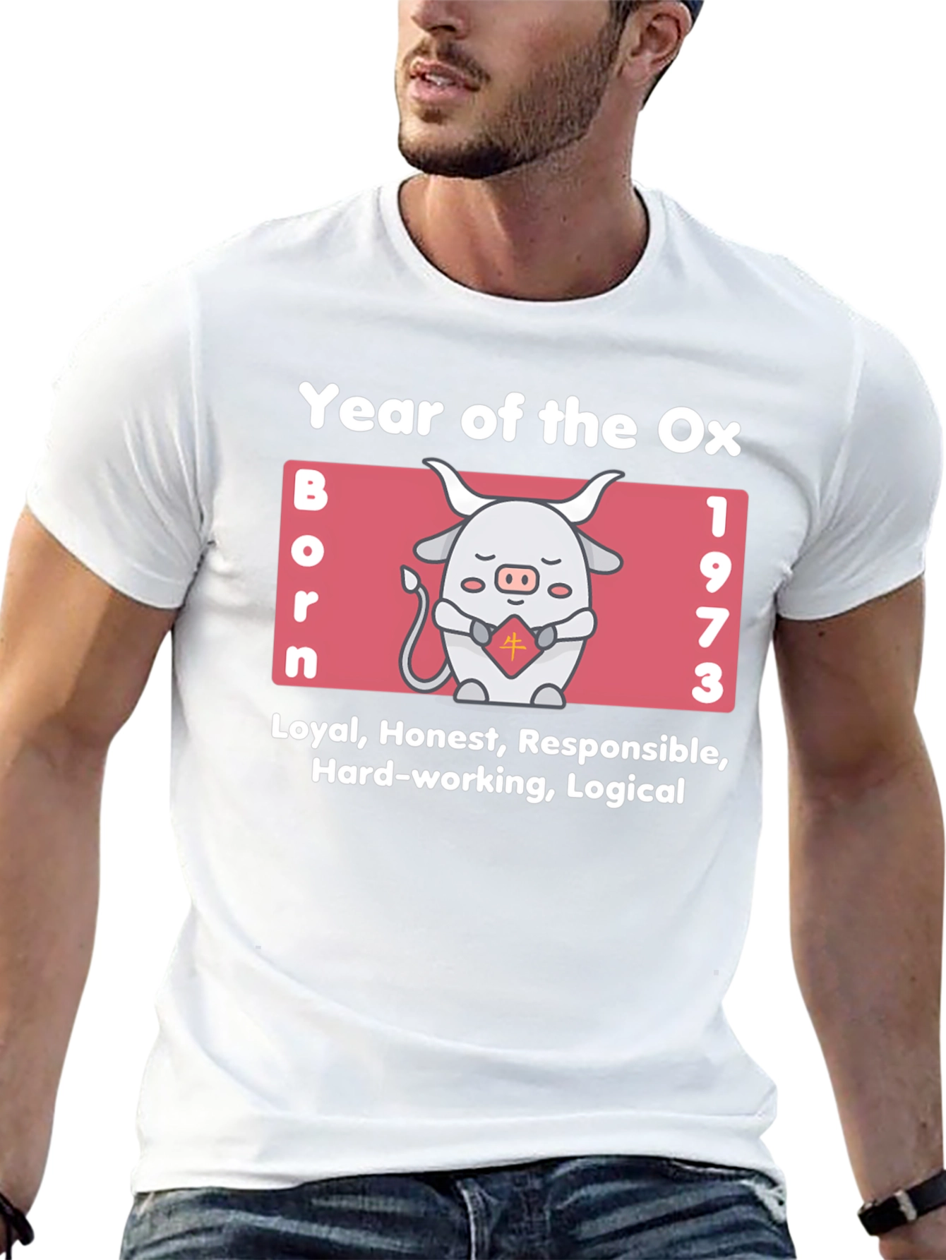 Year of the Ox 1973 Zodiac T-Shirt