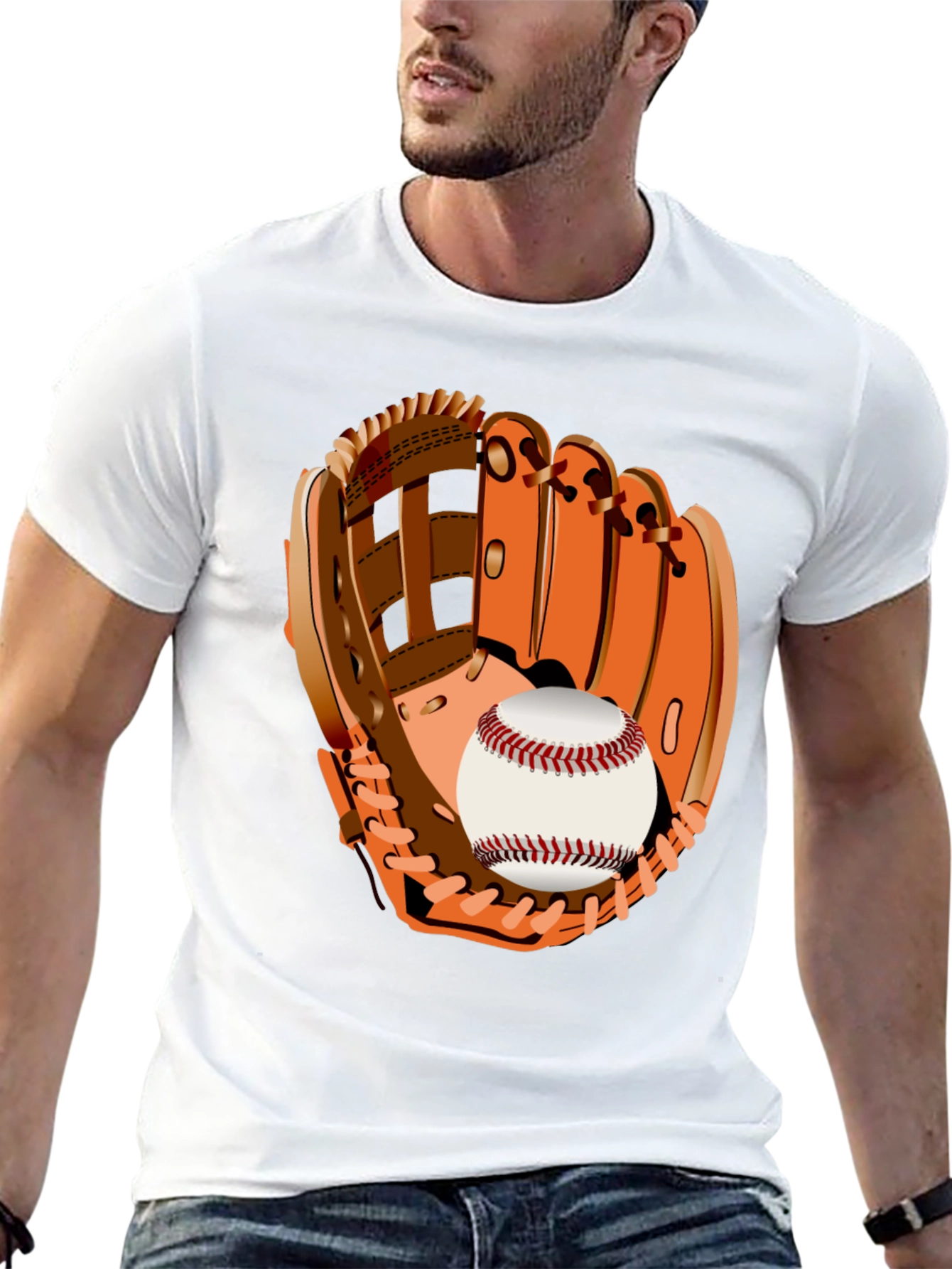 Baseball Glove Graphic Tee