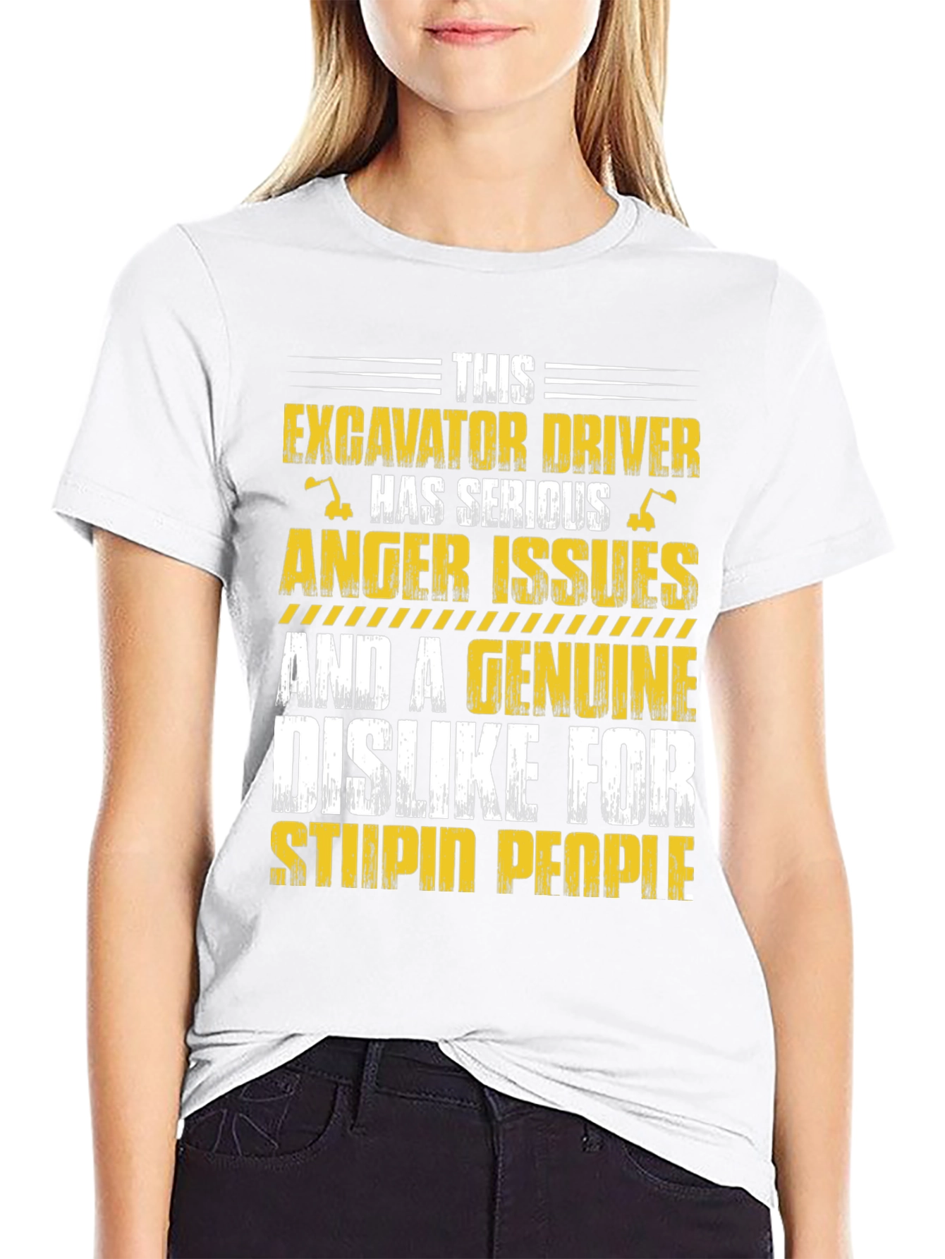 Excavator Driver Anger Issues T-Shirt