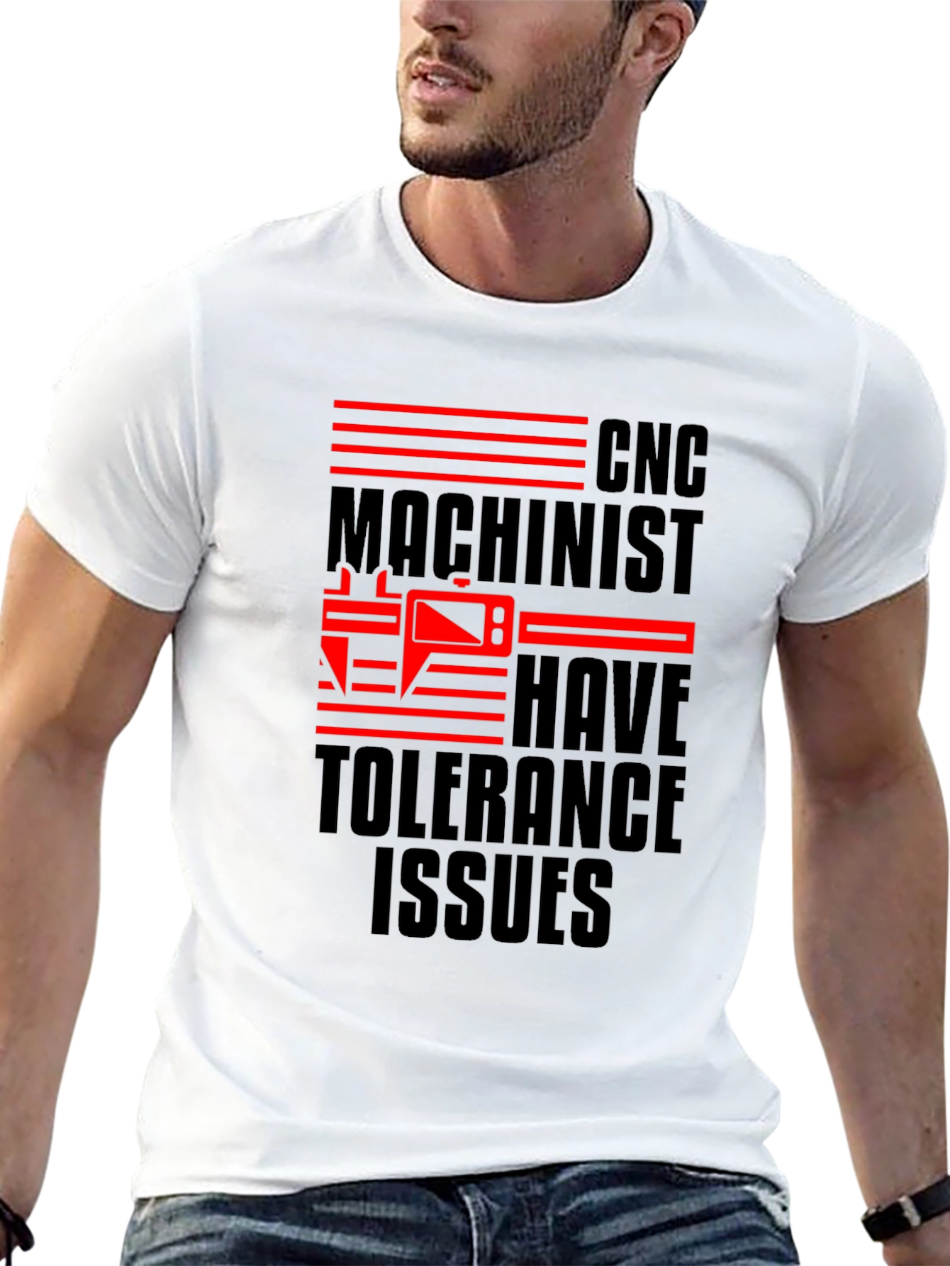 CNC Machinist Tolerance Issues Funny T-Shirt