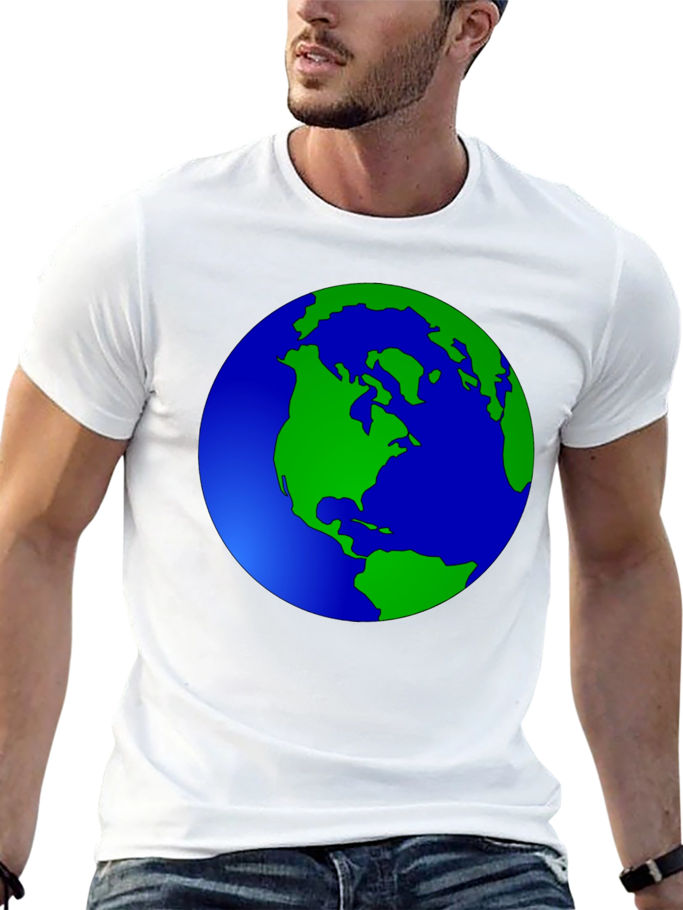 Earth Graphic T-Shirt - Global Design