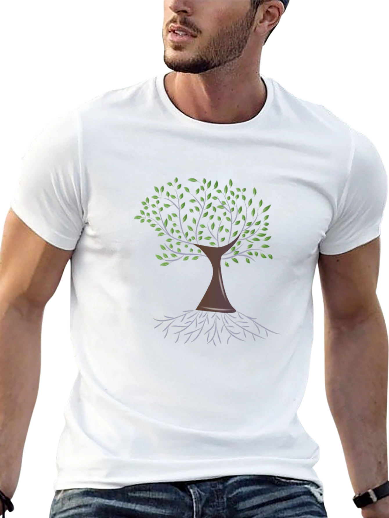 Tree Graphic Tee - Stylish Nature Inspired Design