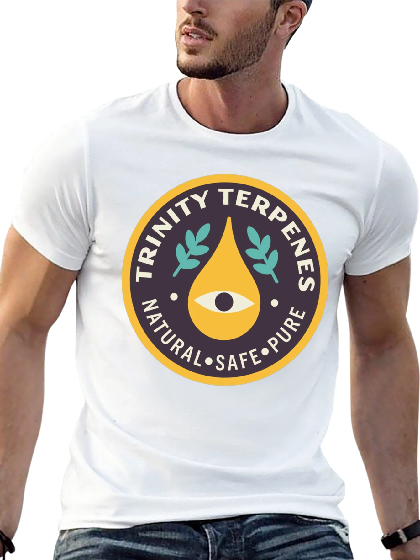 Trinity Terpenes Black Graphic Tee