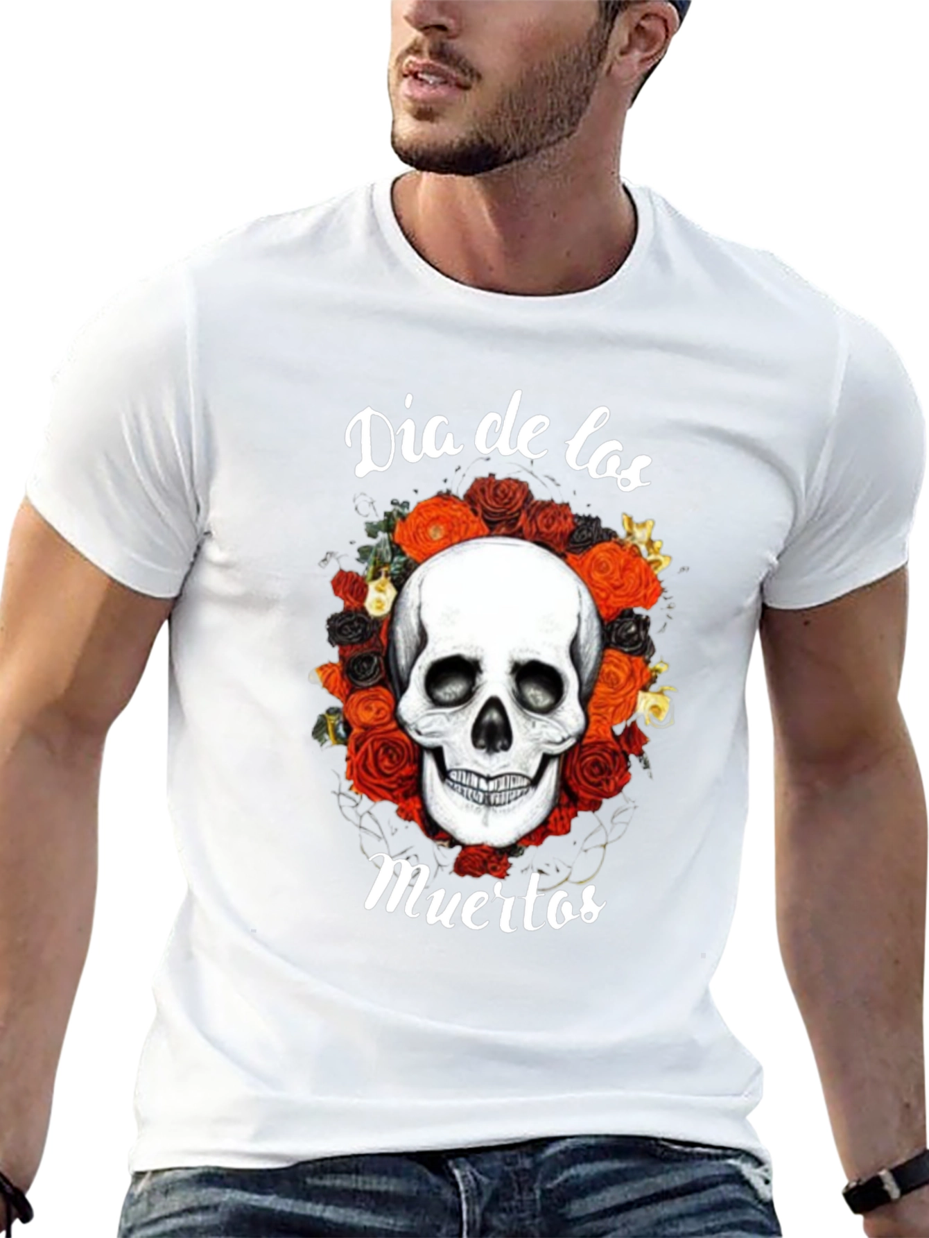 Dia de los Muertos Skull T-Shirt