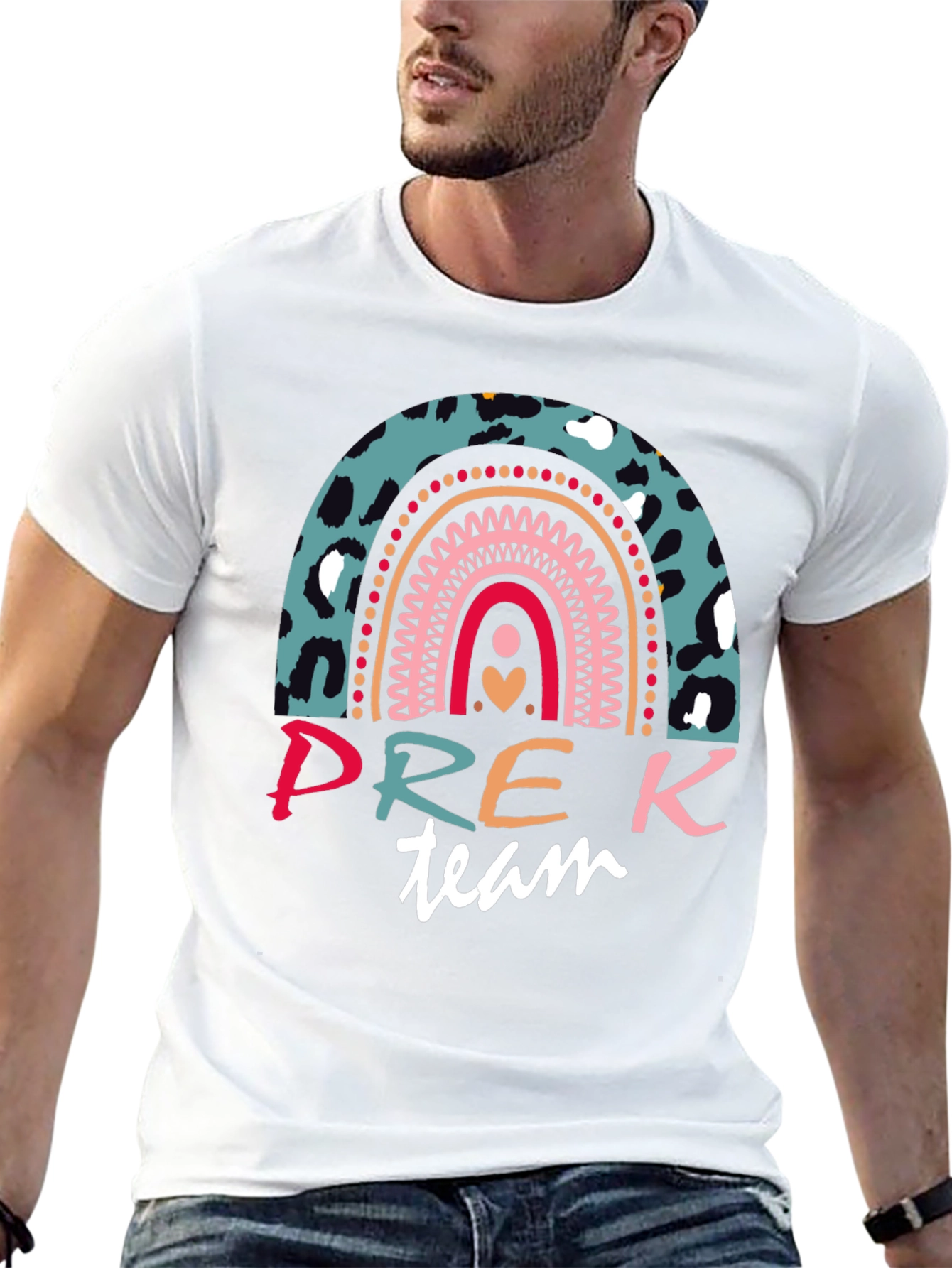 Pre-K Team Rainbow T-Shirt