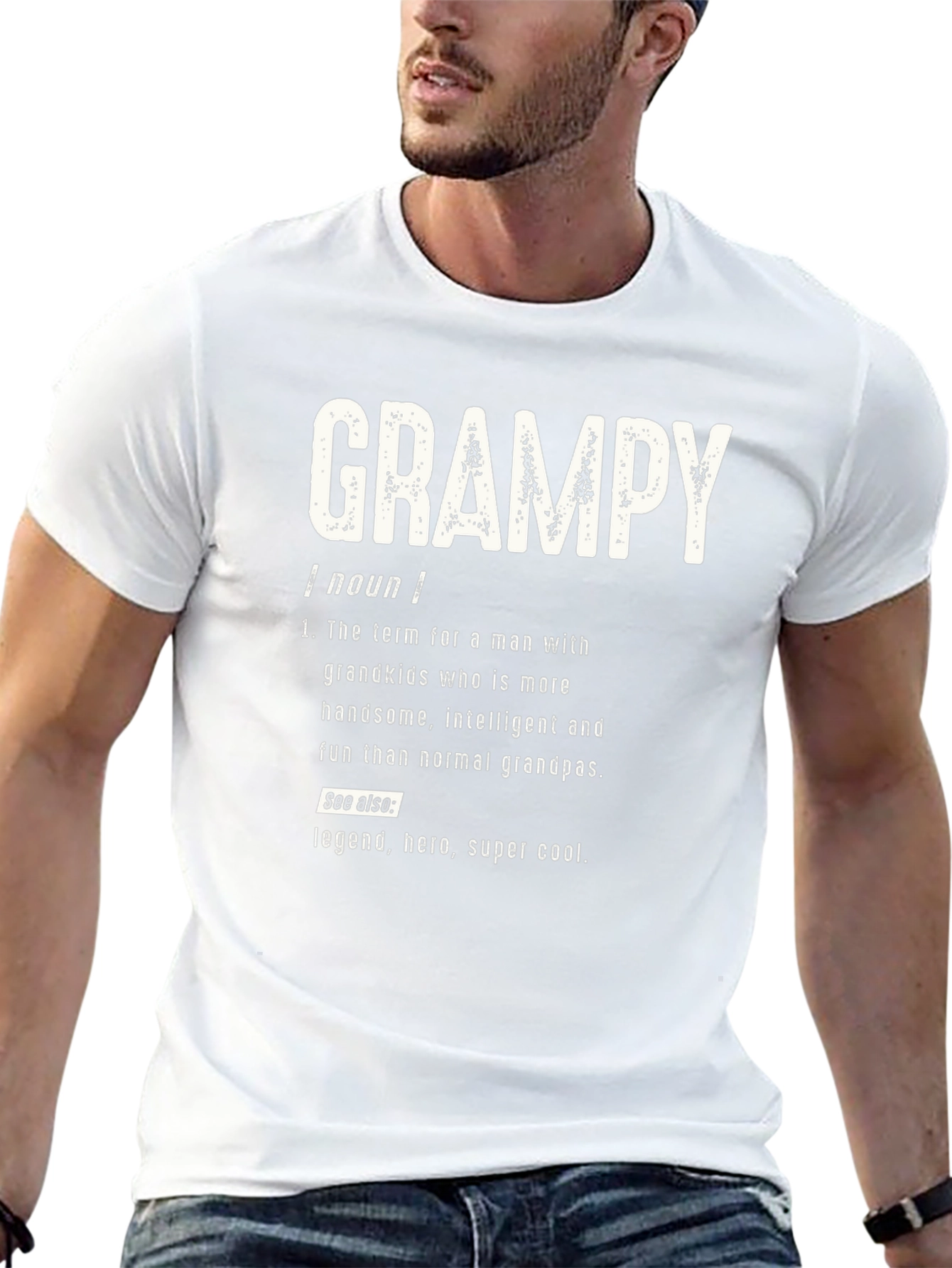 Grampy Definition T-Shirt - Gift for Grandfather