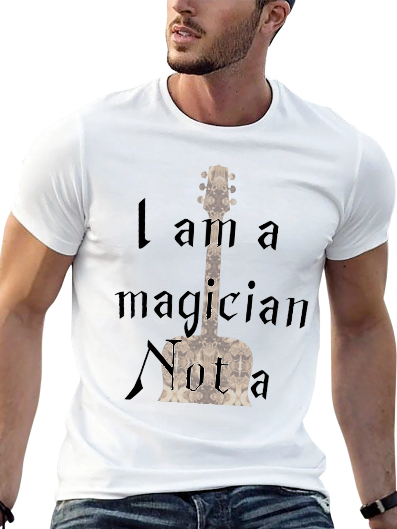 I am a Magician Nota Guitarist Tee