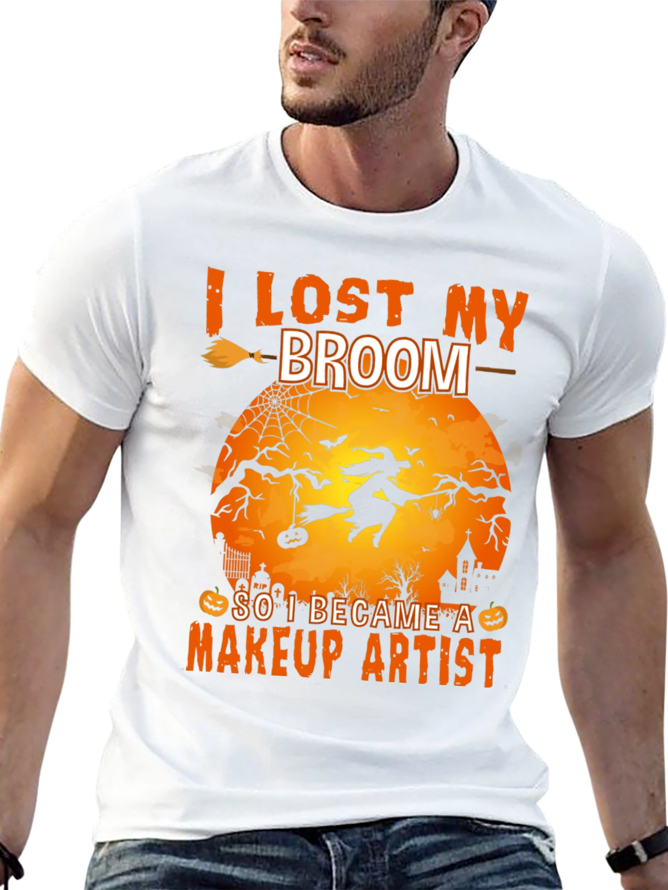Halloween Witch Makeup Artist T-Shirt