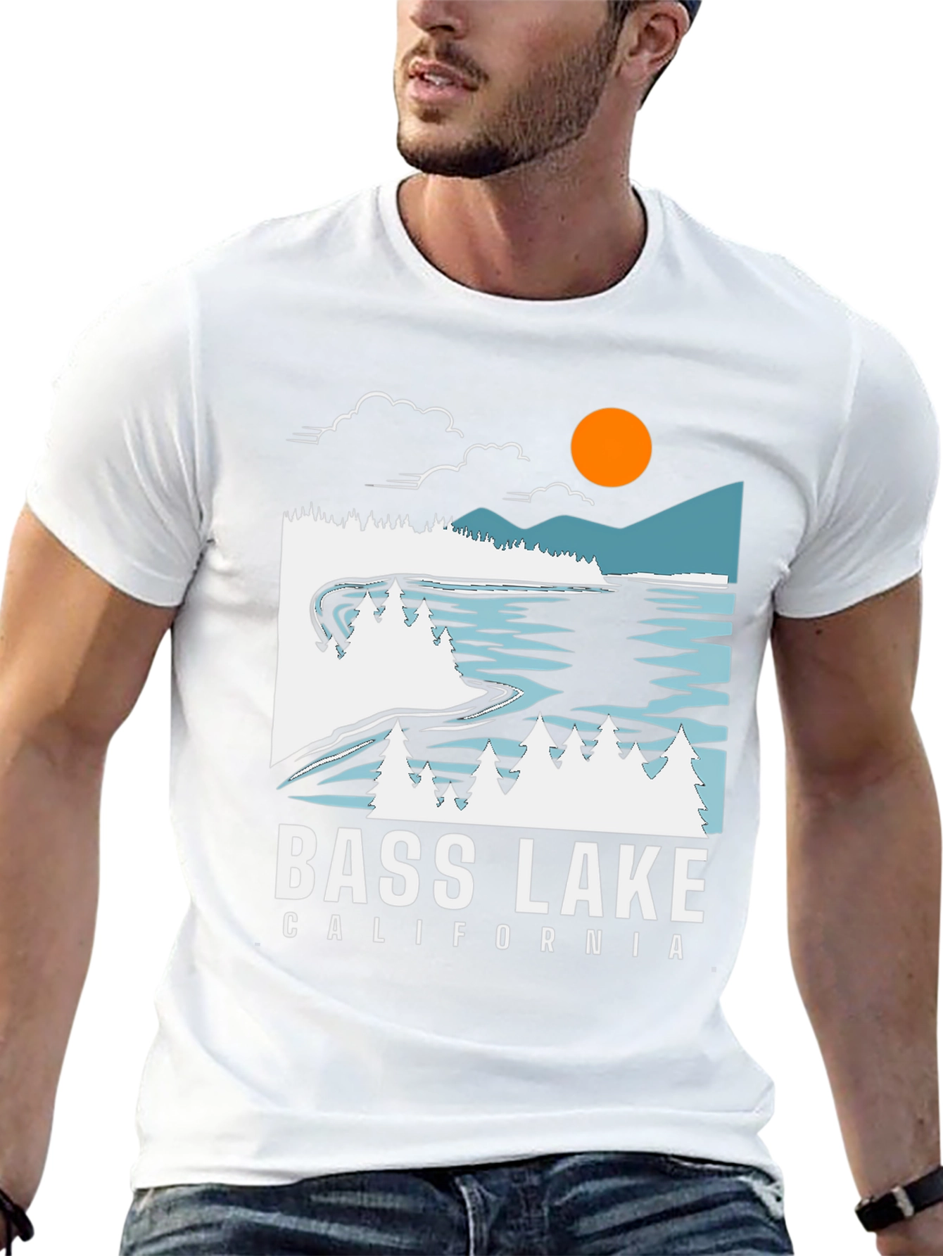 Bass Lake California Graphic Tee