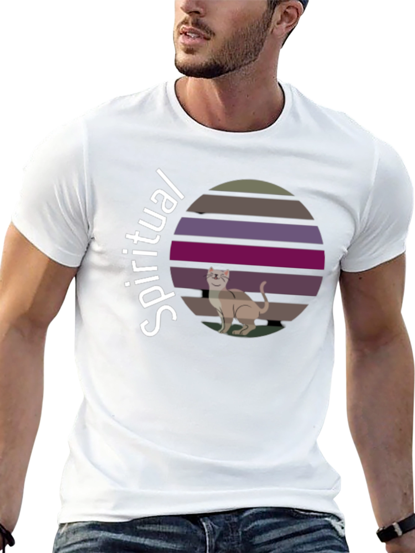 Spiritual Cat T-Shirt