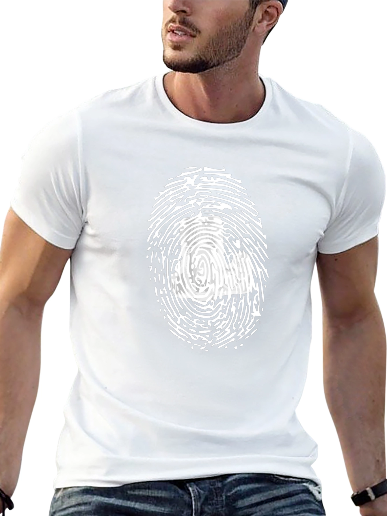 Louisiana State Fingerprint T-Shirt