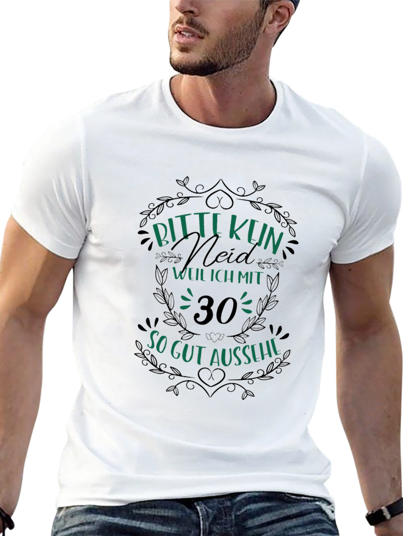 Funny 30th Birthday T-Shirt - Bitte Kein Neid