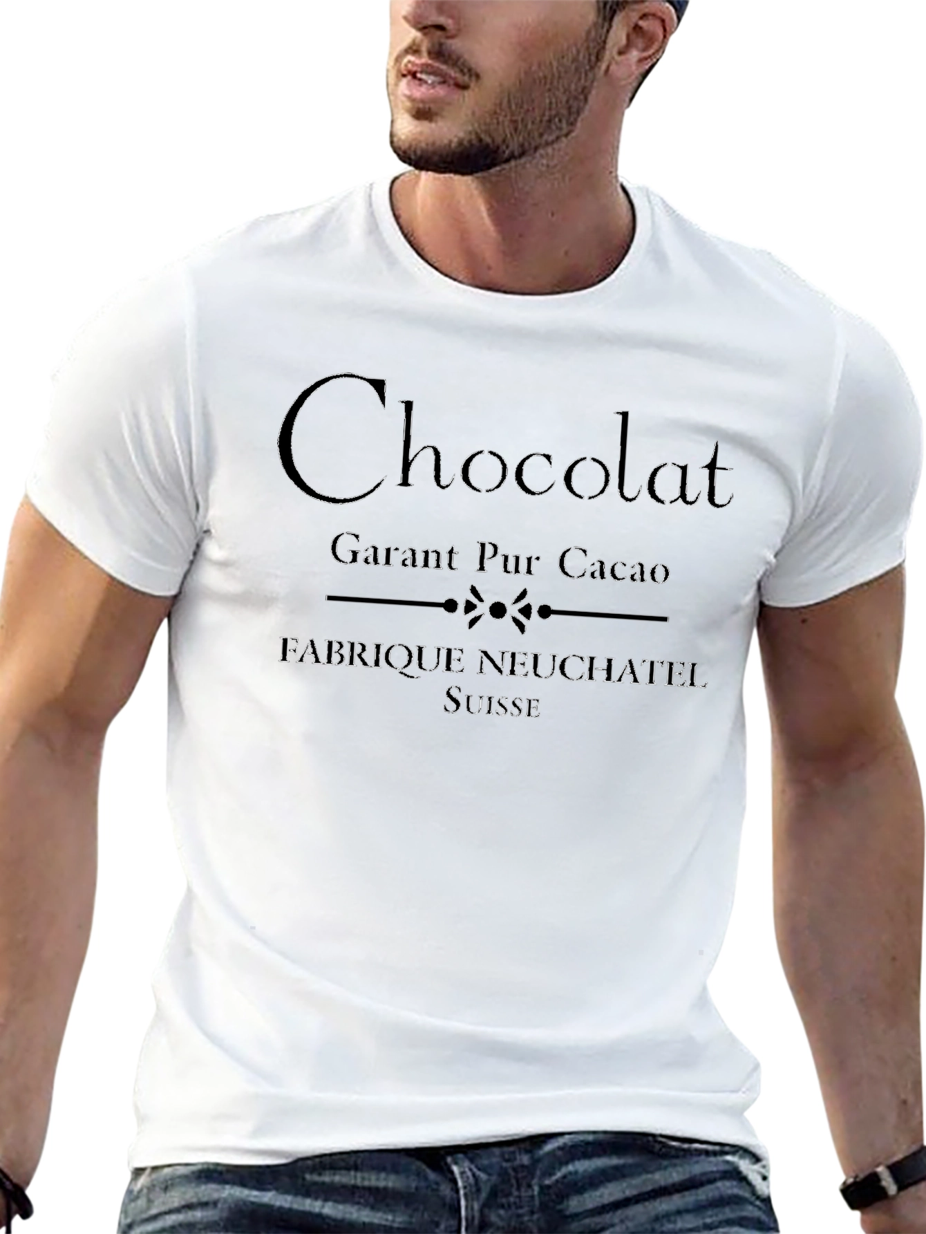 Chocolat T-Shirt - Garanti Pur Cacao