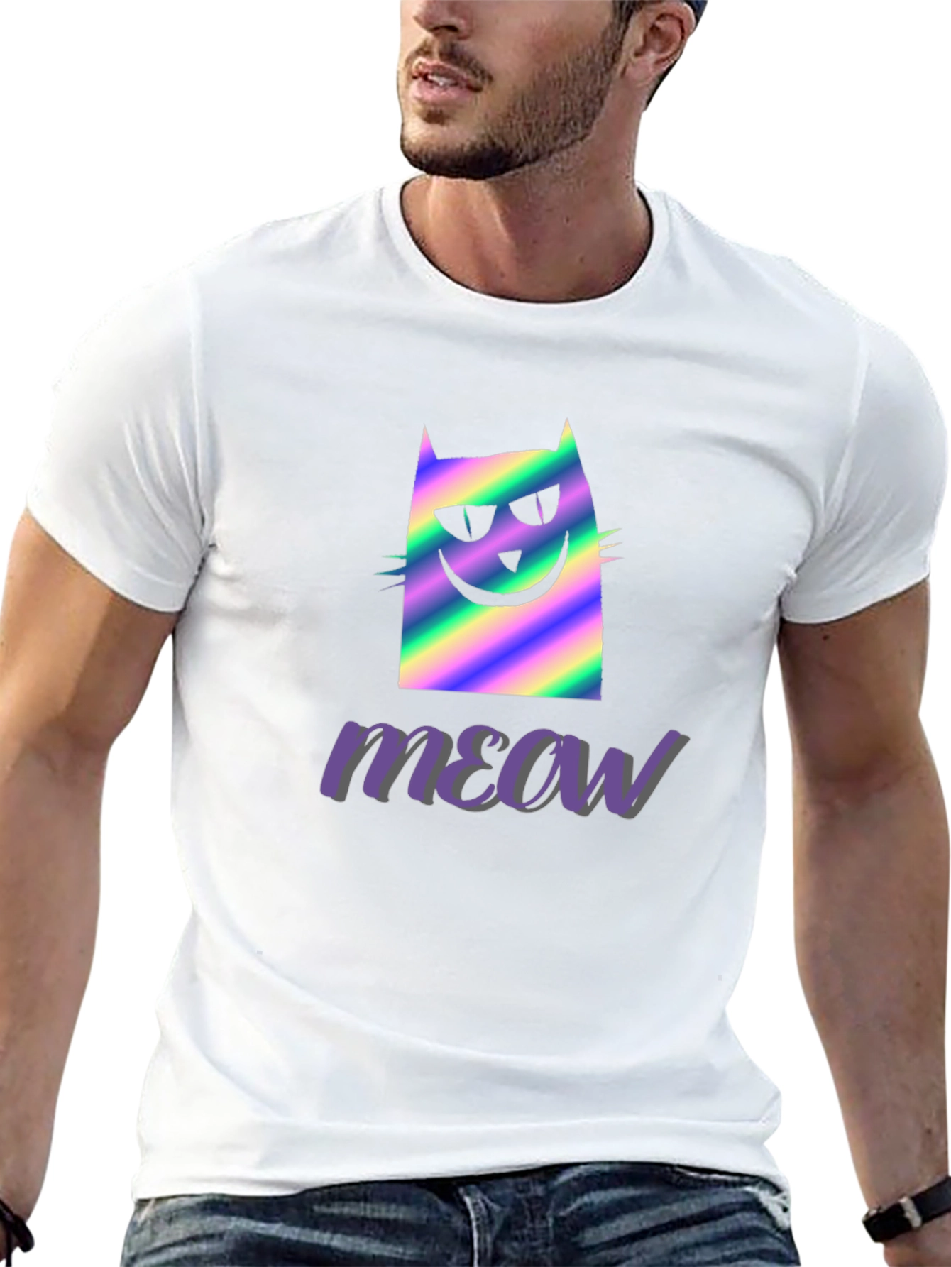 Cool Cat Meow T-Shirt