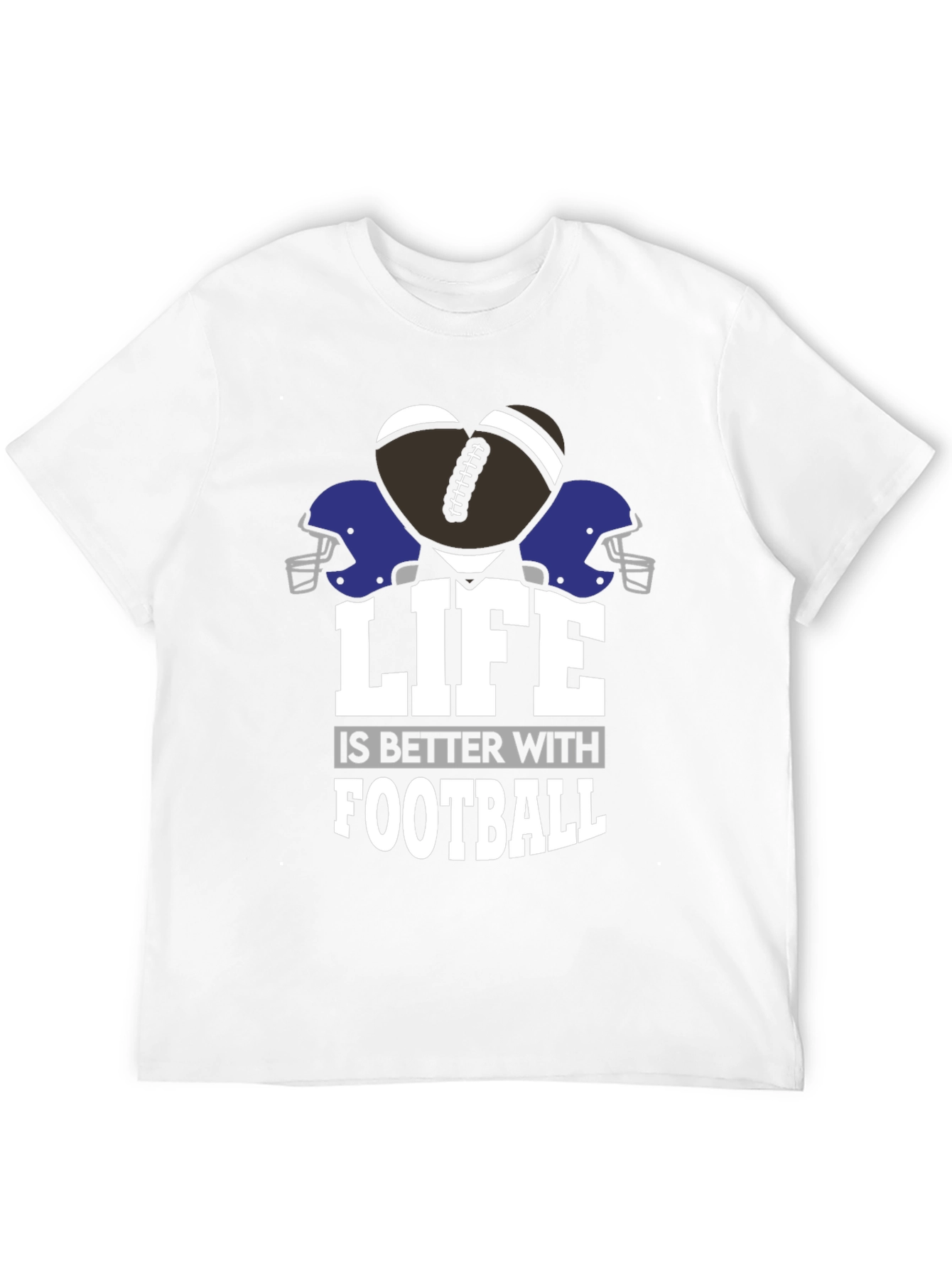 Life is Better with Football Graphic Tee