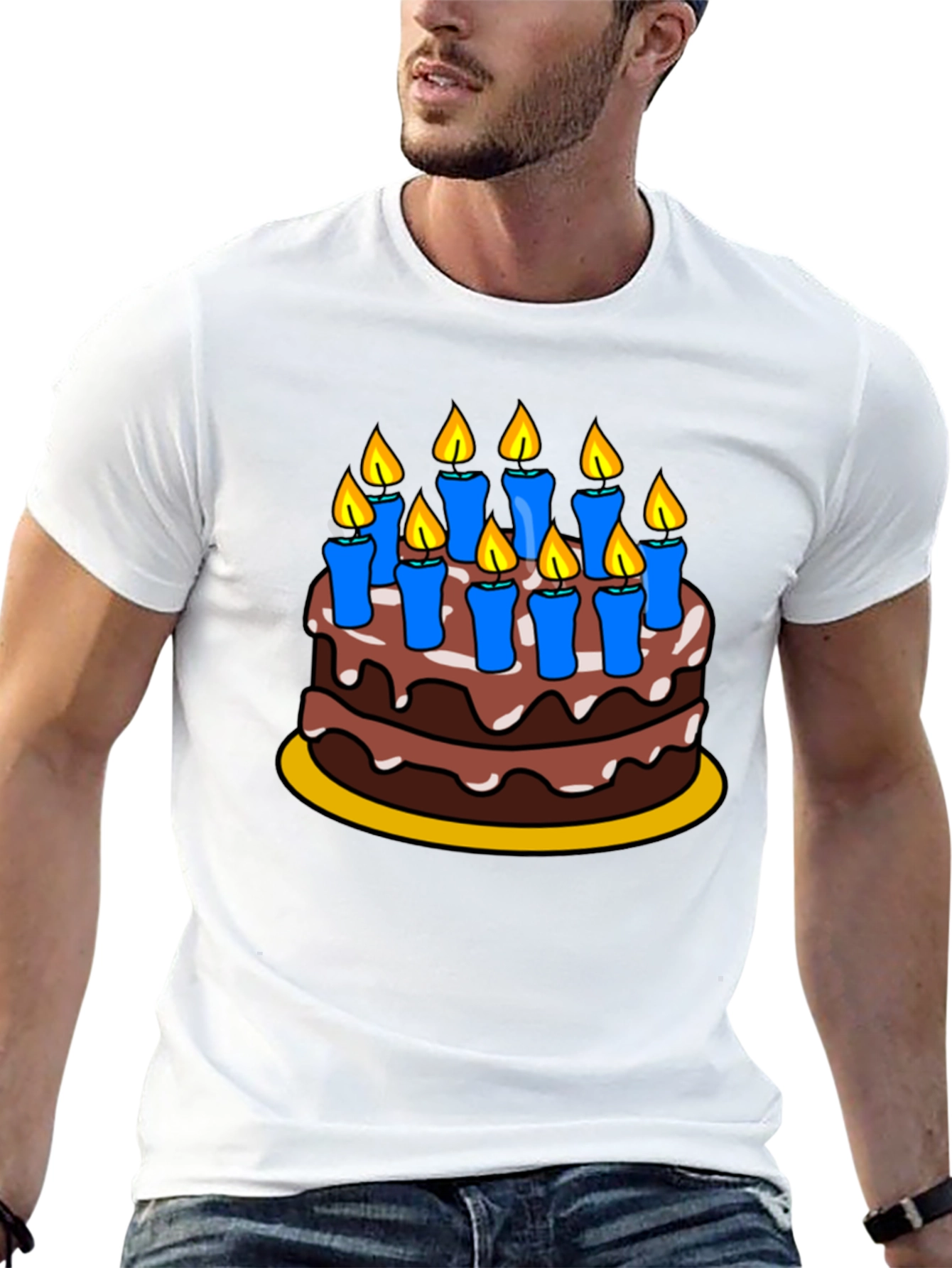 Birthday Cake T-Shirt - Fun Celebration Tee