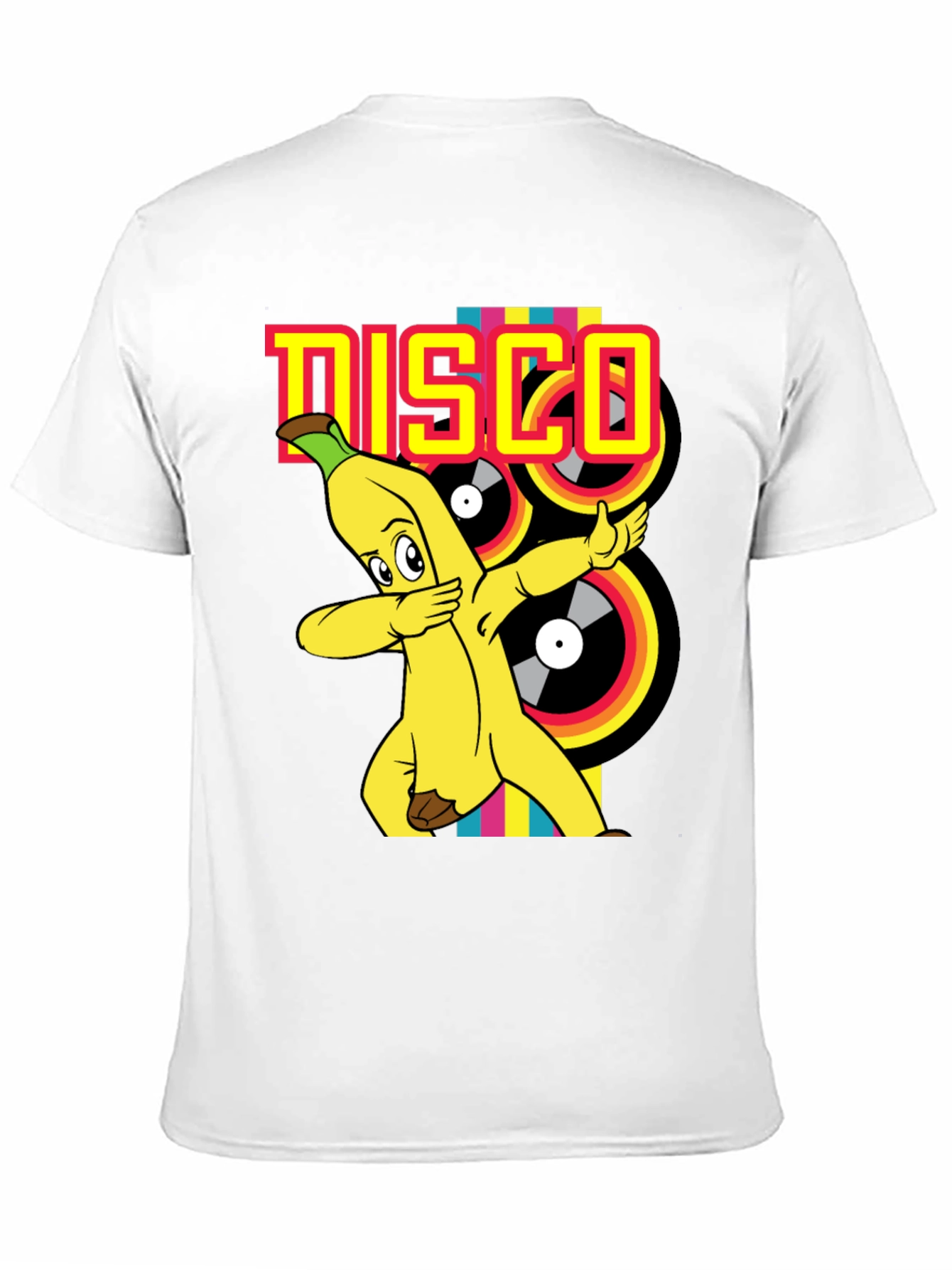 Banana Disco T-Shirt - Fun Cartoon Graphic Tee