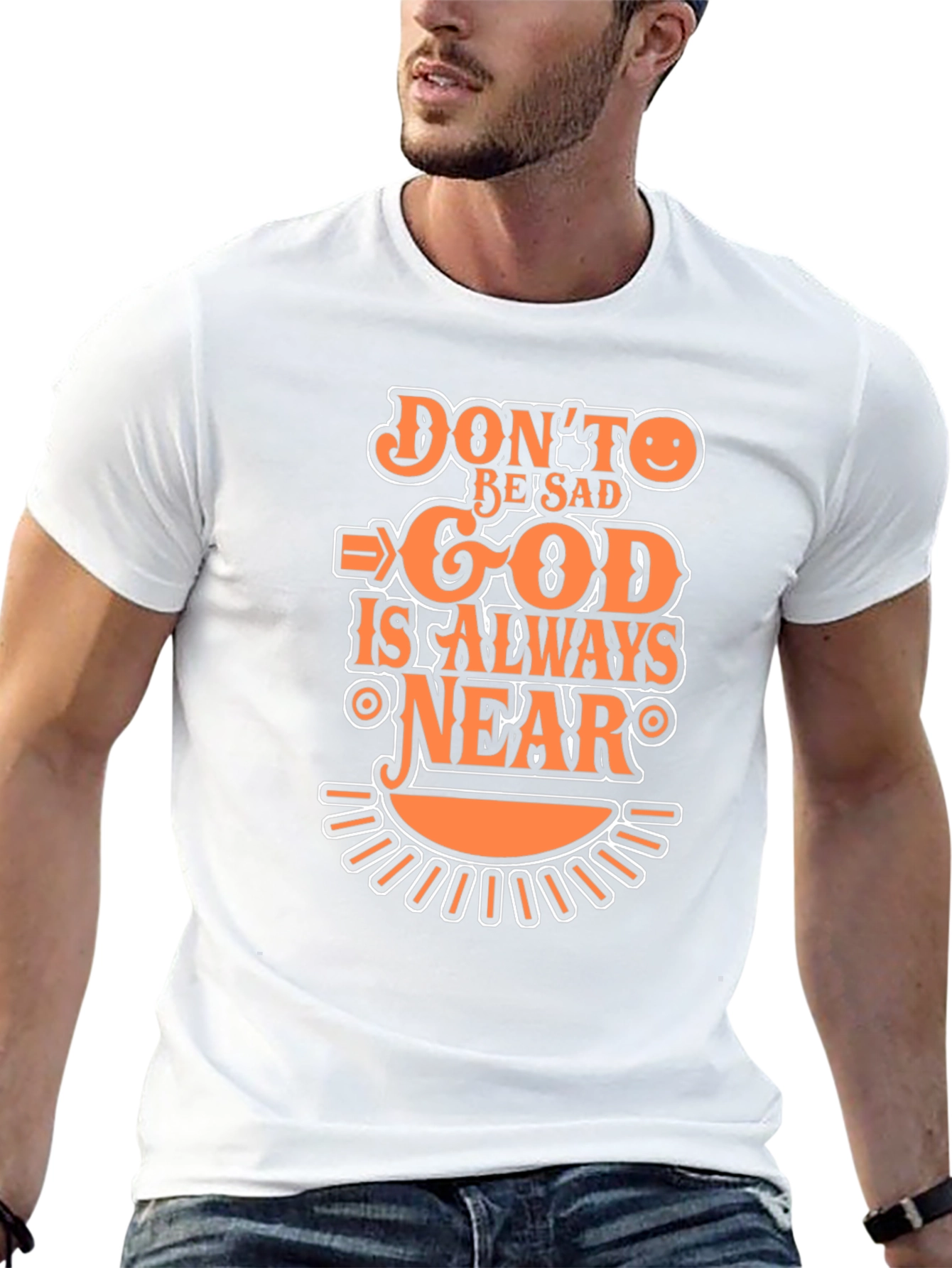 God is Always Near Graphic Tee