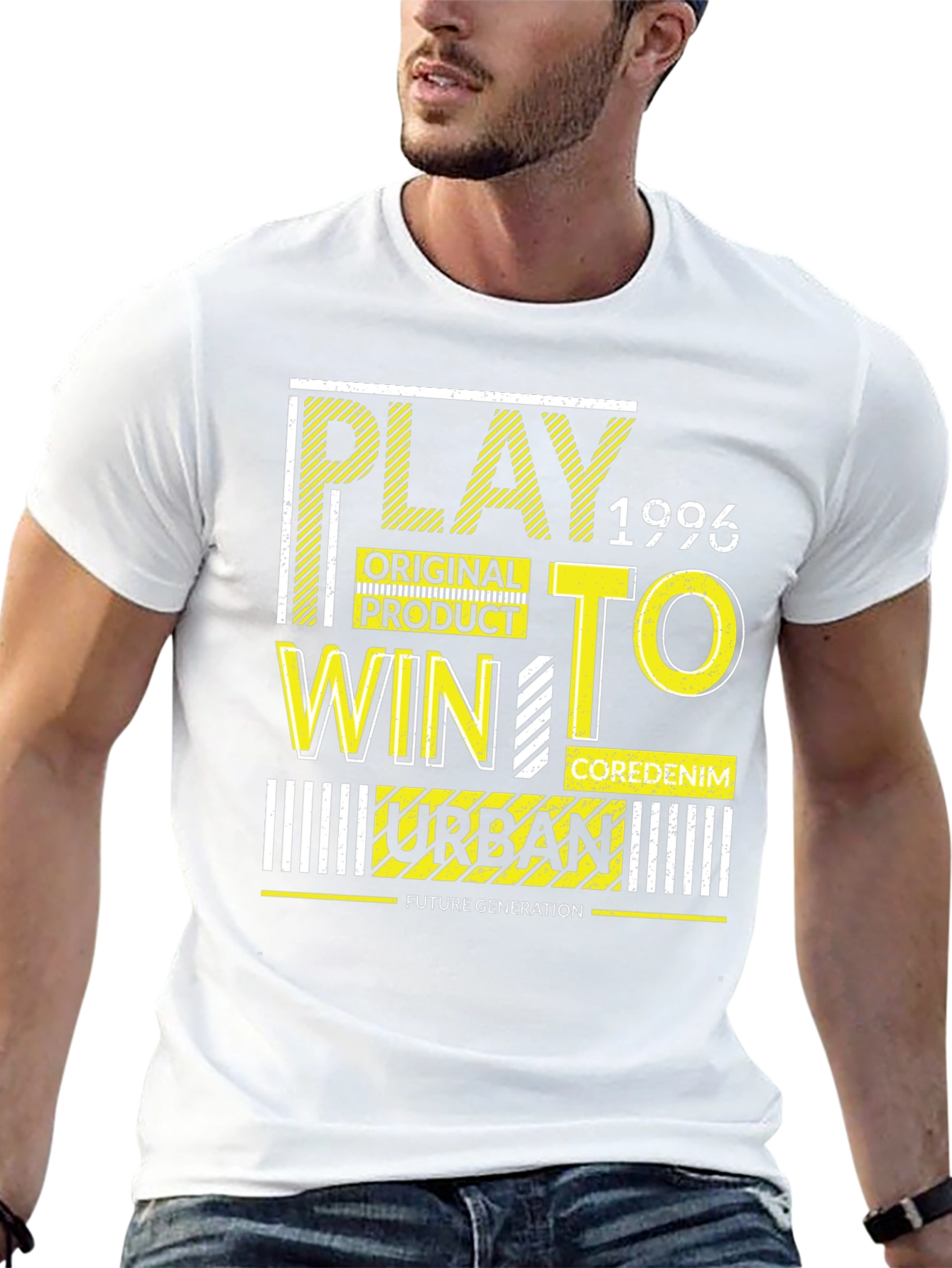 Play to Win 1996 Graphic Tee - Urban Style