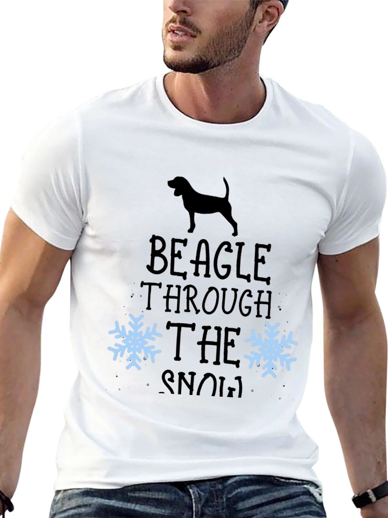 Beagle Through the Snow T-Shirt