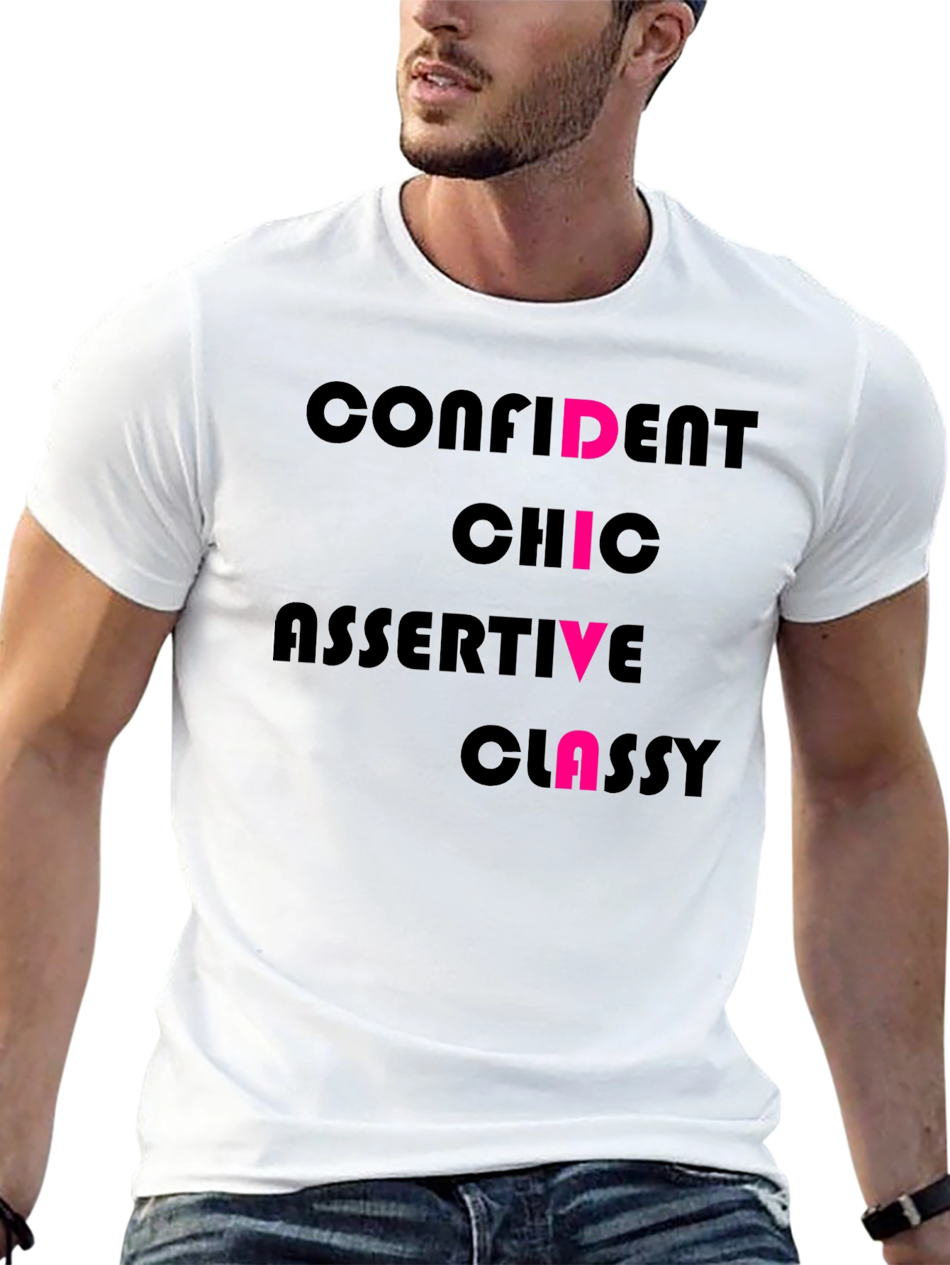 Confident Chic Diva Graphic T-Shirt