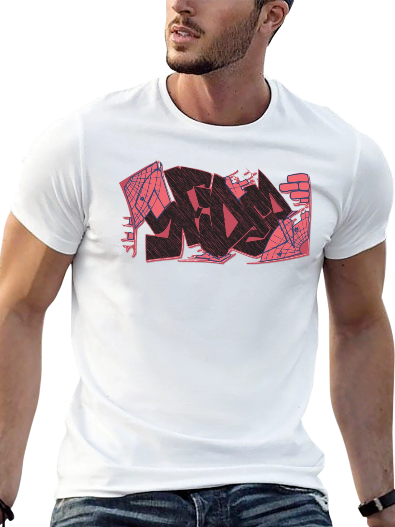 Urban Graffiti Tee: Edgy Style