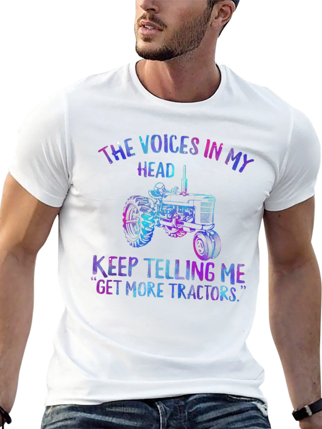 Voices in My Head Tractor Tee