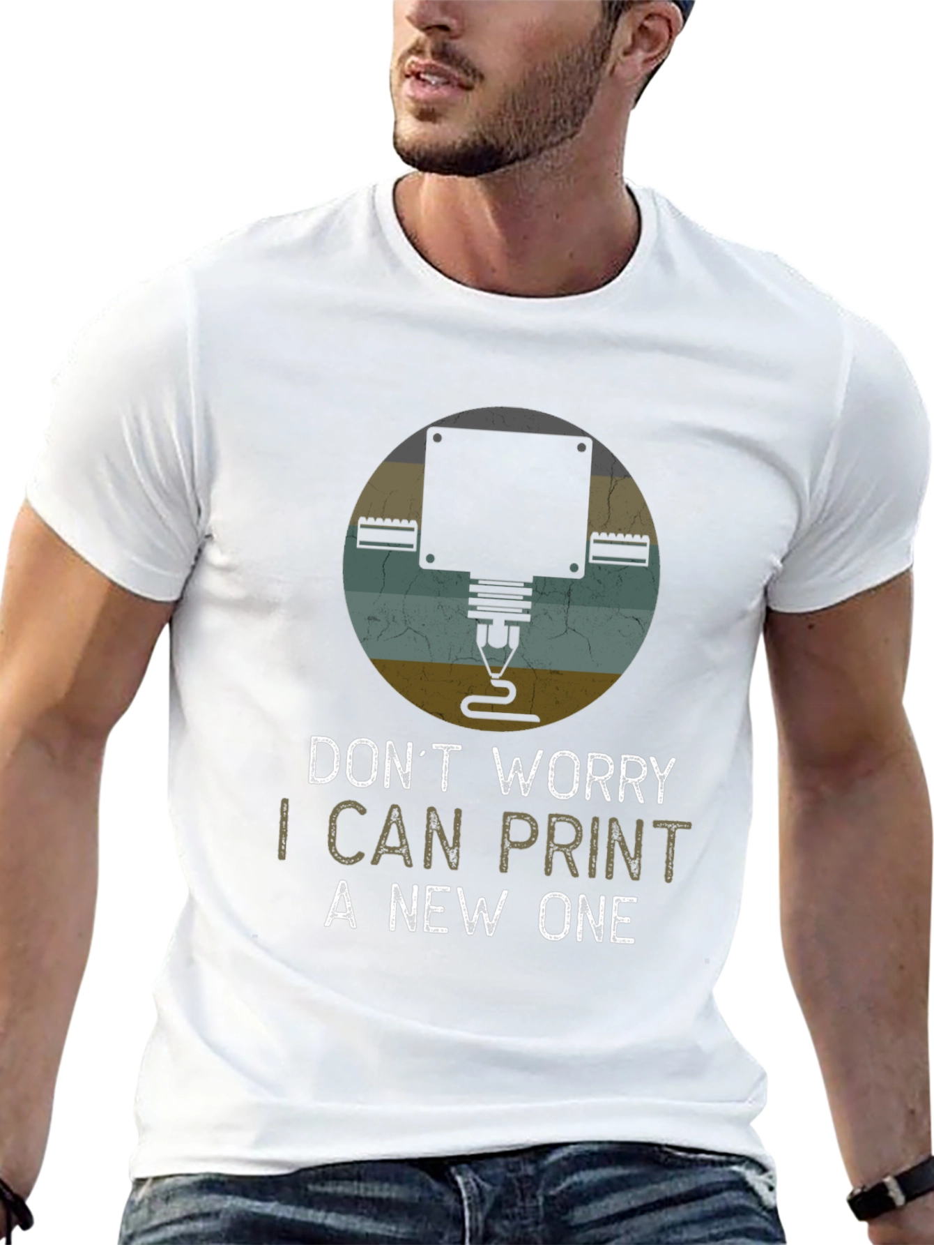 I Can Print A New One 3D Printing T-Shirt